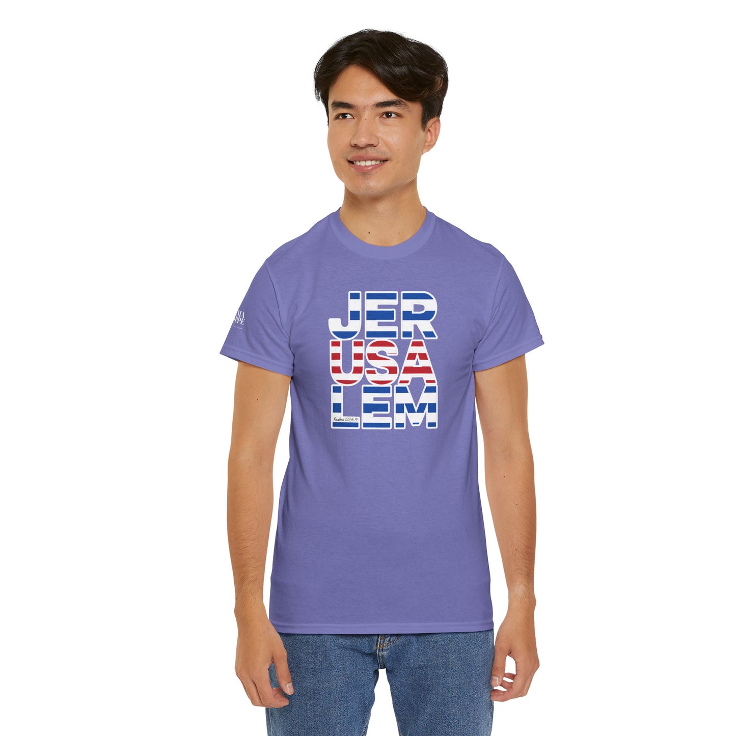 JerUSAlem Psalms 122:6-9 Unisex Tee Patriotic T-Shirt Solidarity