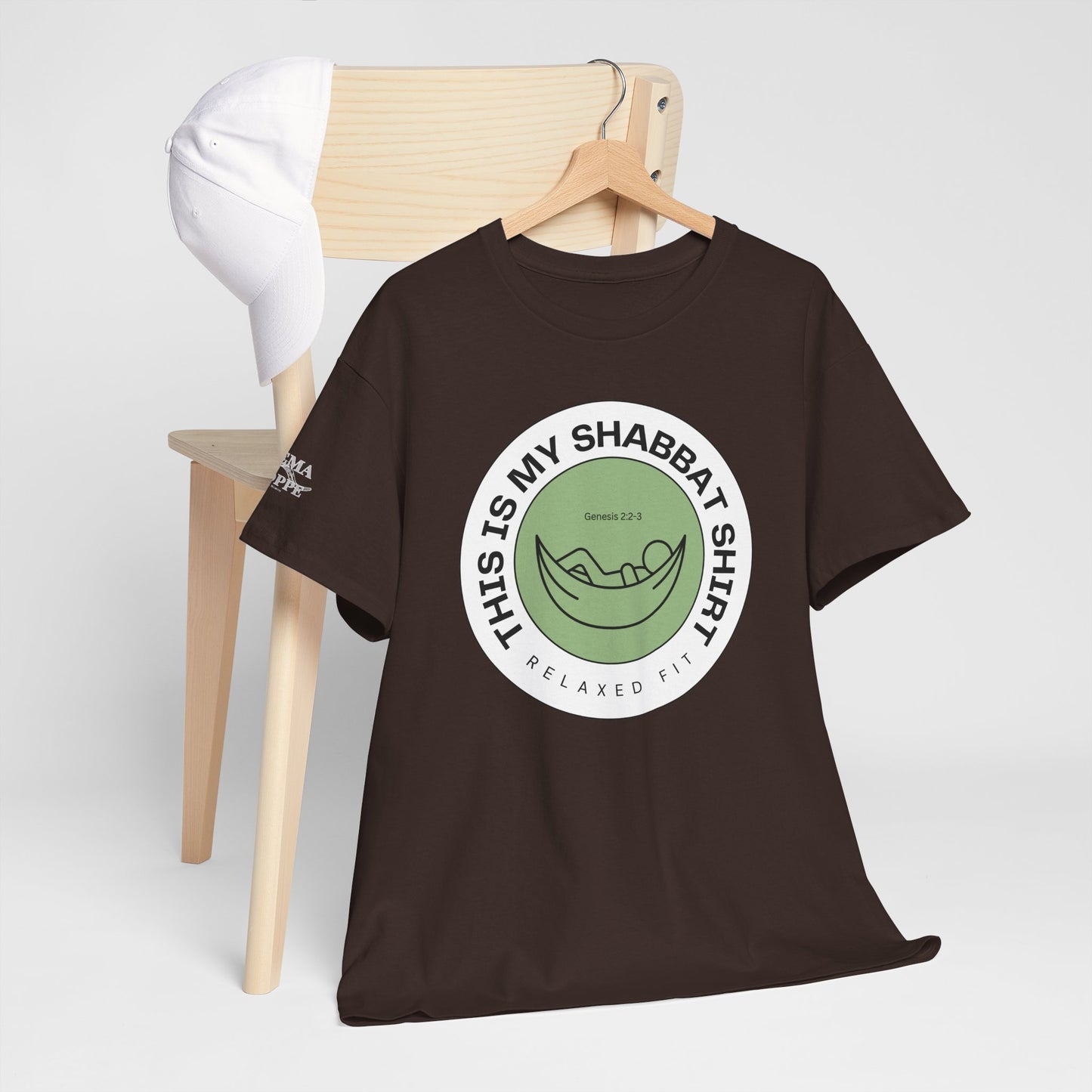 This Is My Shabbat Shirt — Chilling Out Is a Commandment Hammock Sabbath Cotton Tee