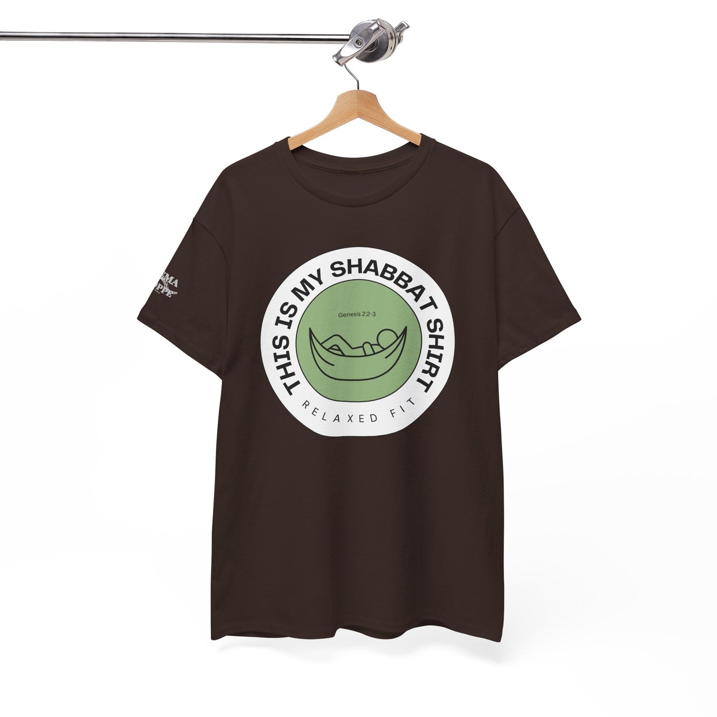 This Is My Shabbat Shirt — Chilling Out Is a Commandment Hammock Sabbath Cotton Tee
