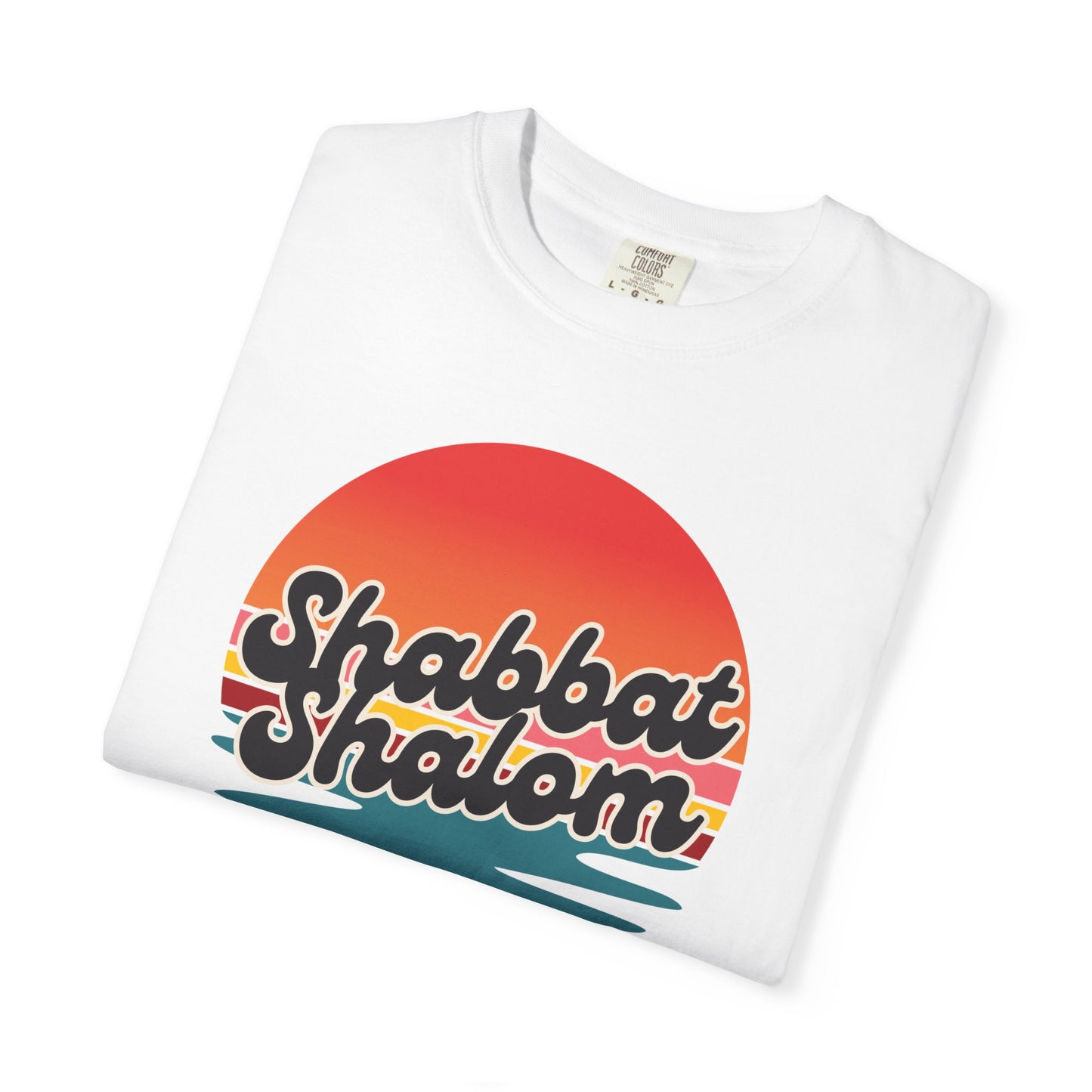 Sunset Shabbat Shalom T-shirt