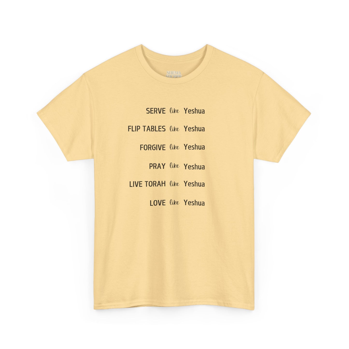 Inspired by Yeshua - Unisex Heavy Cotton Tee