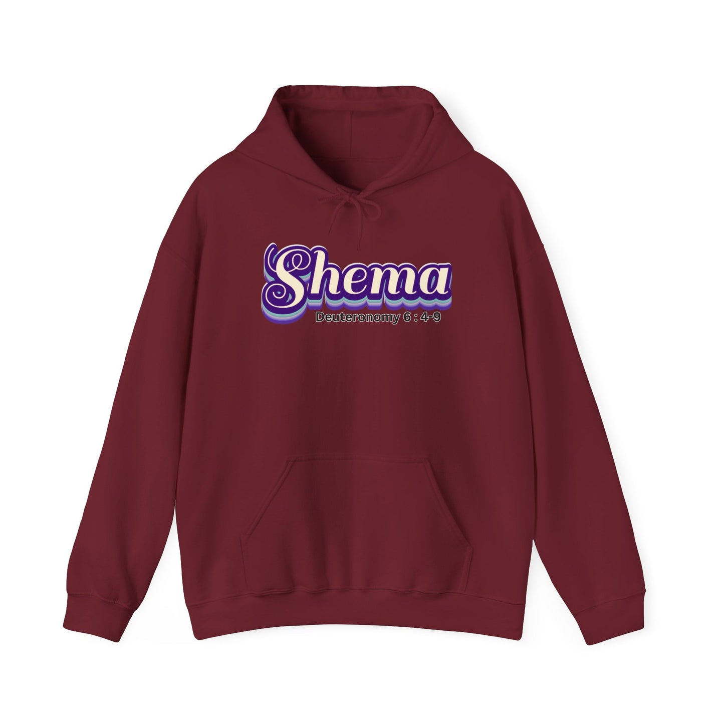 Retro Shema Unisex Heavy Blend™ Hooded Sweatshirt