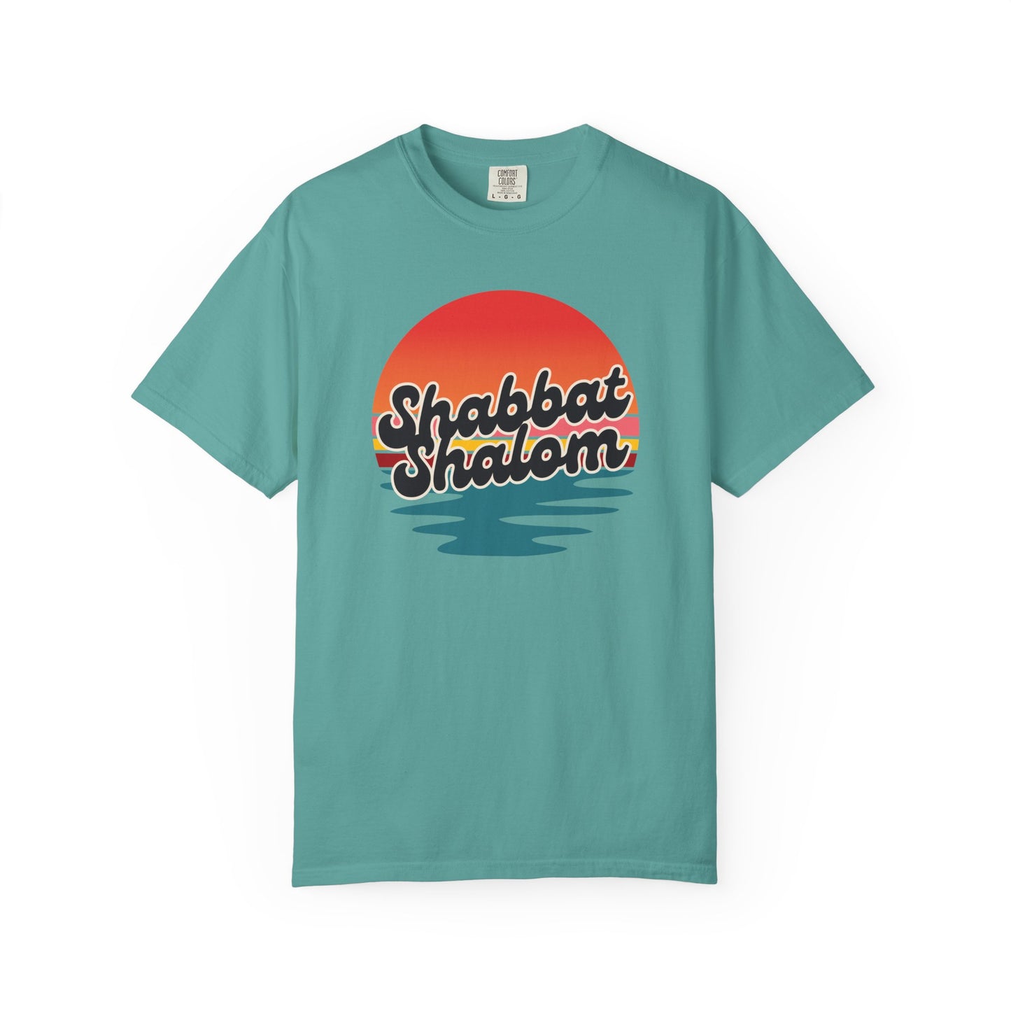 Sunset Shabbat Shalom T-shirt