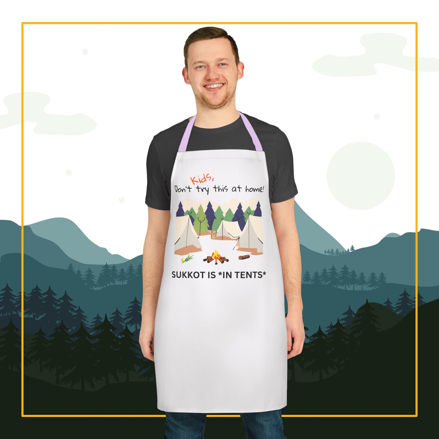 Sukkot Apron, 5-Color Strap Options