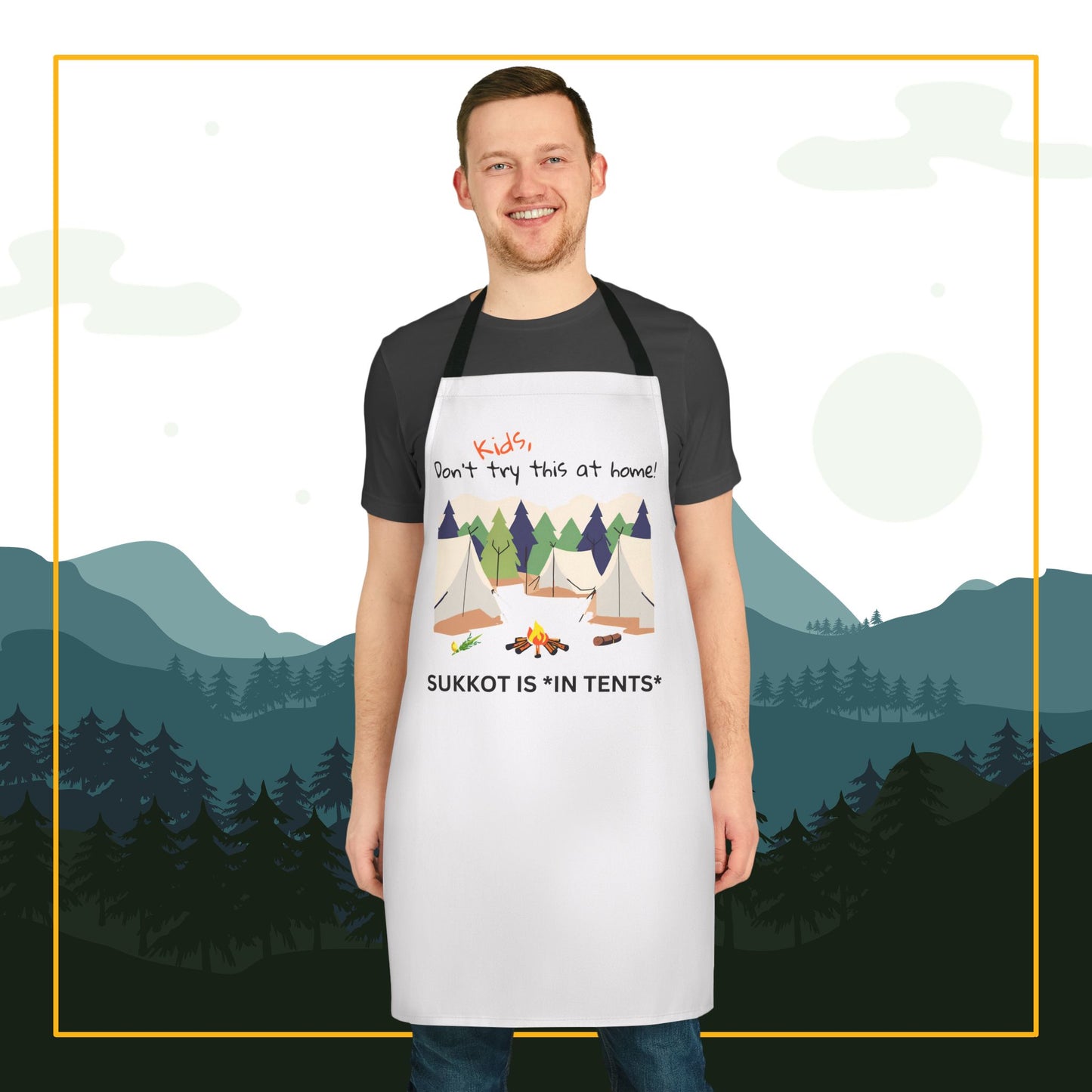 Sukkot Apron, 5-Color Strap Options