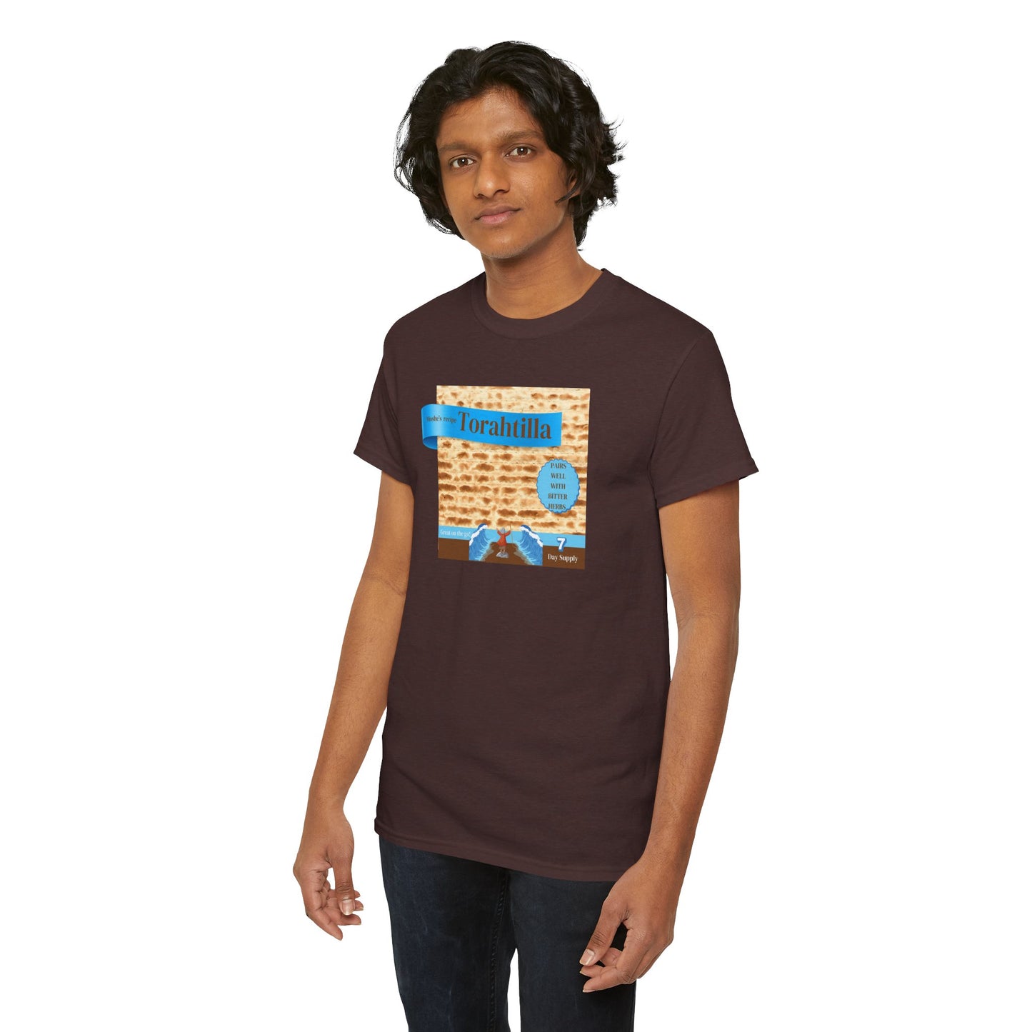 Passover Matzo Unisex Tee - Moshe's Recipe Torahtillas Cotton Funny Shirt