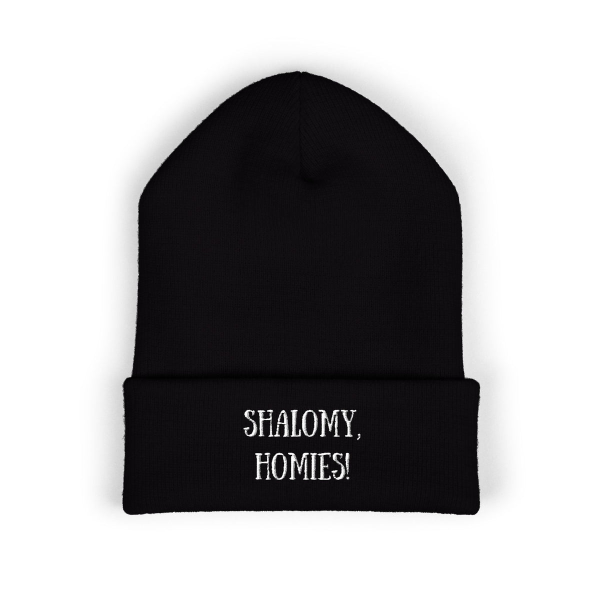 Shalomy, Homies! (Canadian Shipping) Embroidered Cuffed Beanie