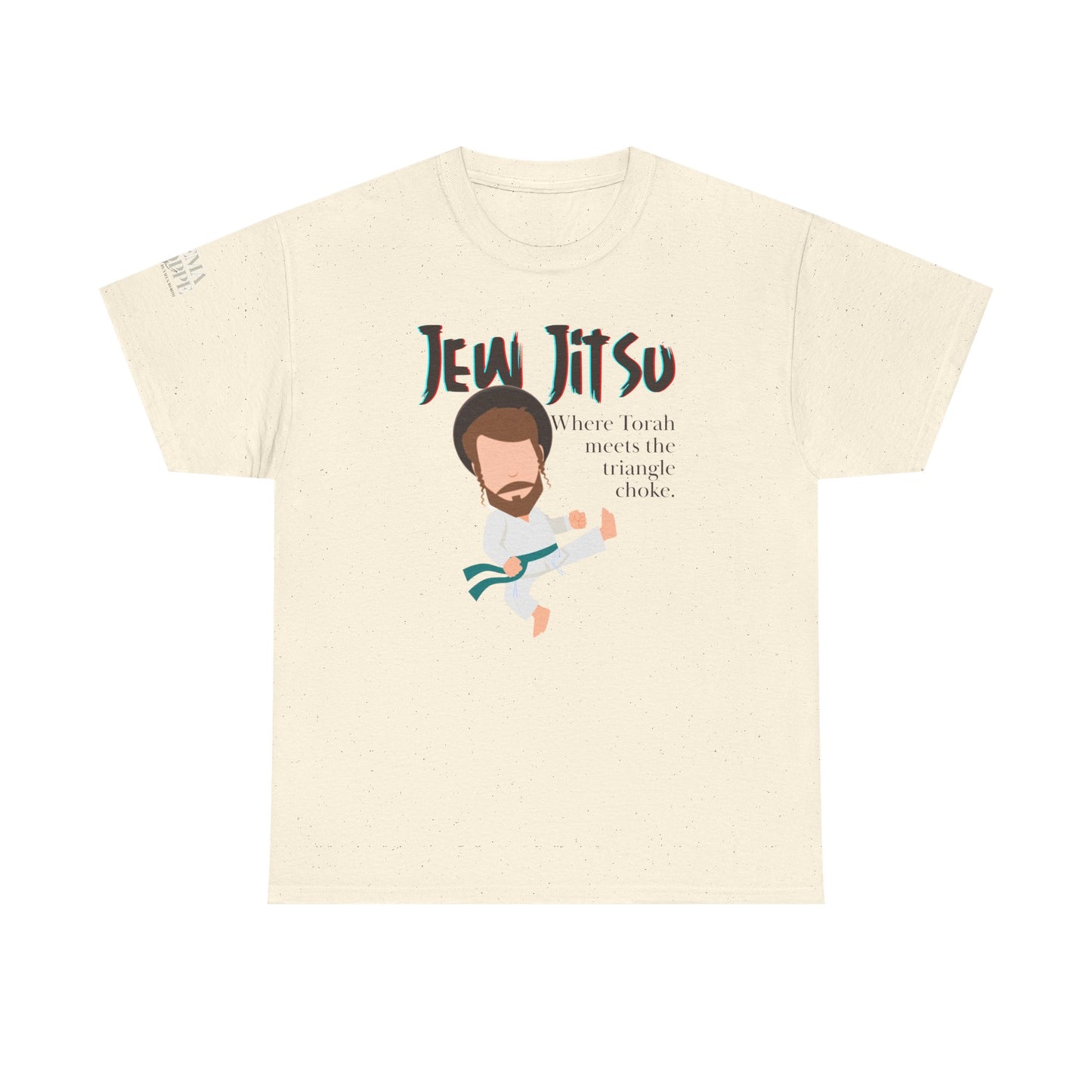 Jew Jitsu Funny Unisex Tee - Cotton Martial Arts Torah Shirt