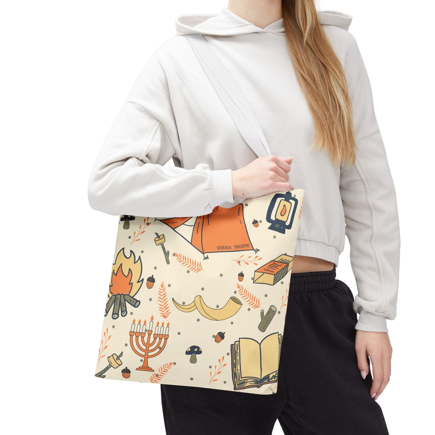 Sukkot Tents Tote Bag (AOP)