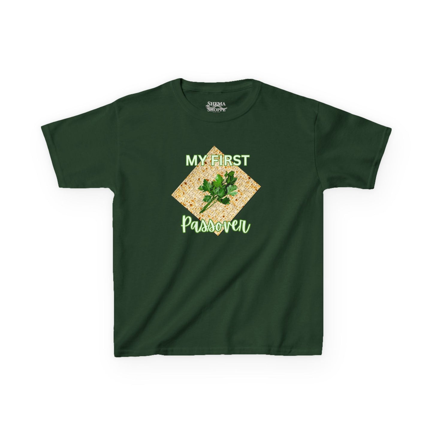 Kids T‑Shirt “My First Plant Parent” Green Succulent Garden Tee
