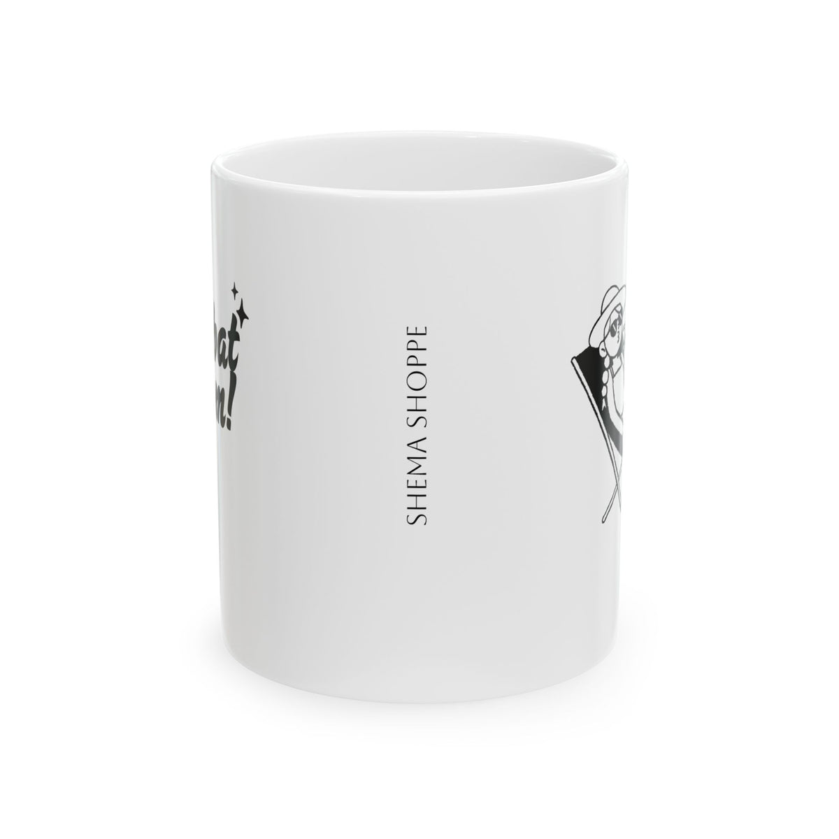 Chill Bro Shabbat Shalom Ceramic Mug