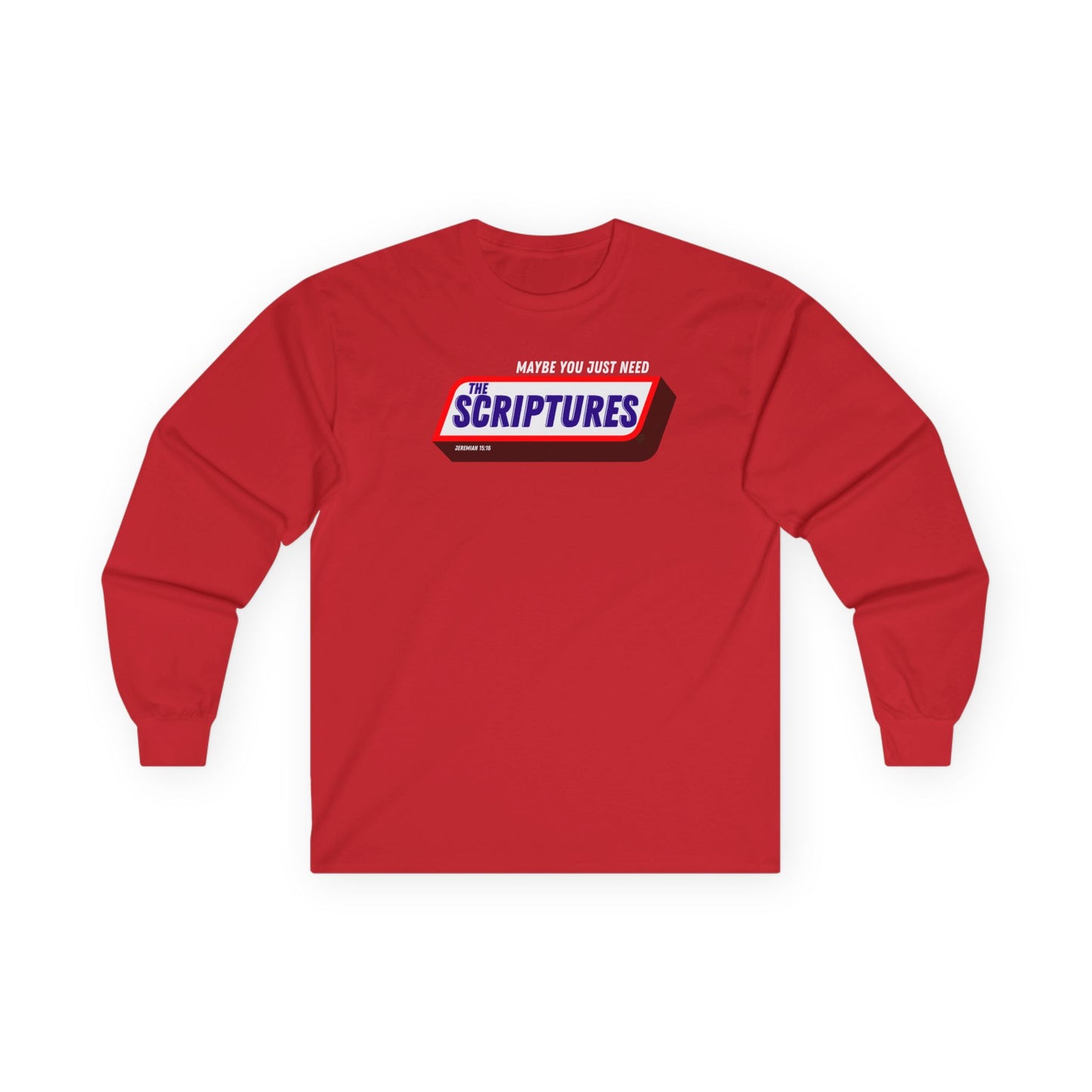 Scriptures Satisfy Unisex Ultra Cotton Long Sleeve Tee