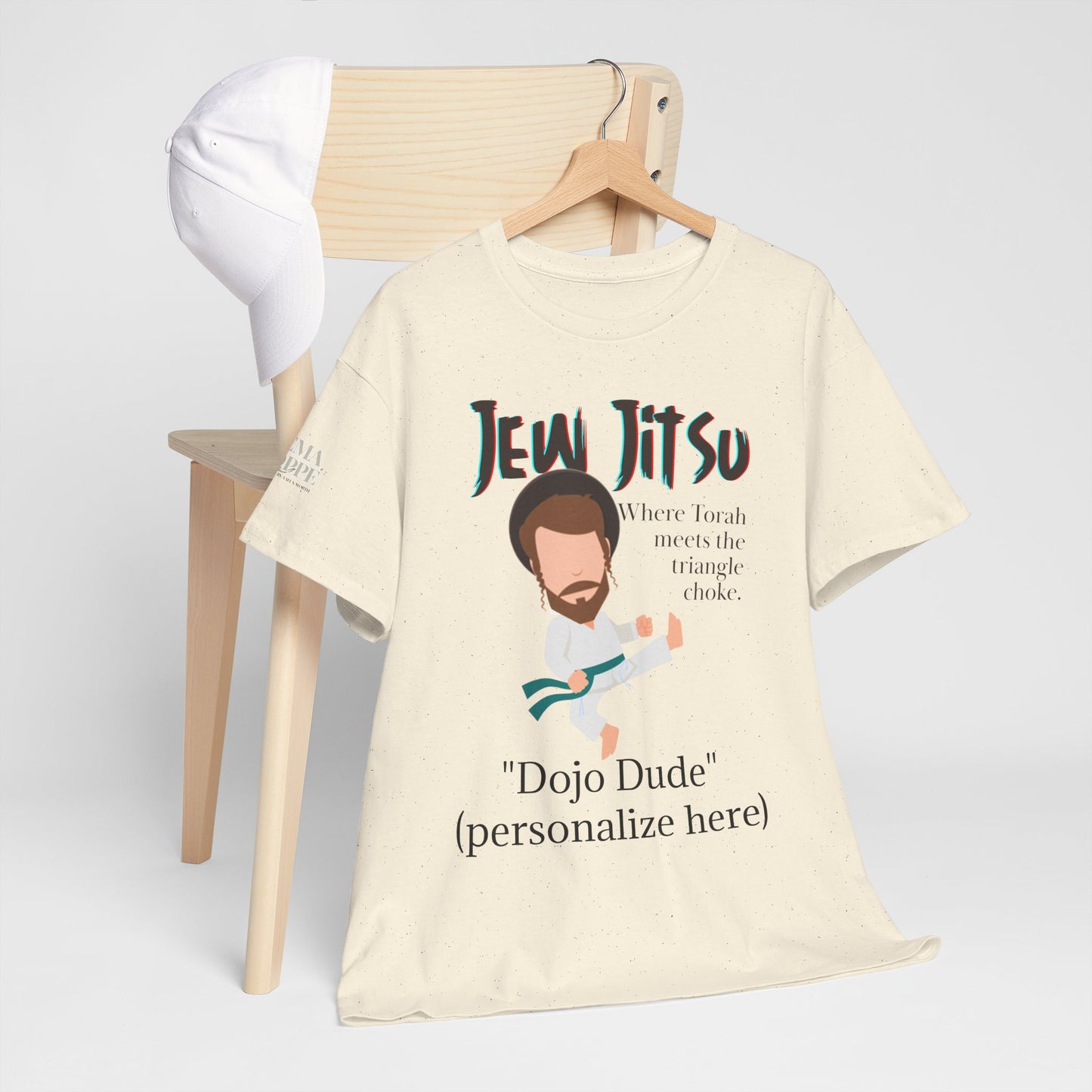 Jew Jitsu Funny Unisex Tee - Cotton Martial Arts Torah Shirt