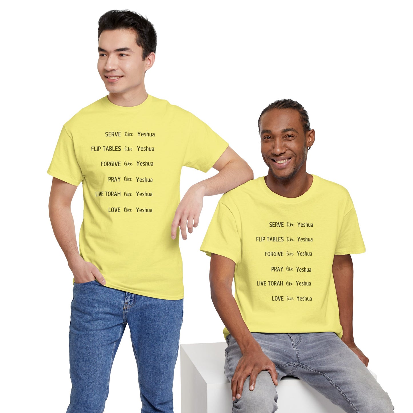 Inspired by Yeshua - Unisex Heavy Cotton Tee