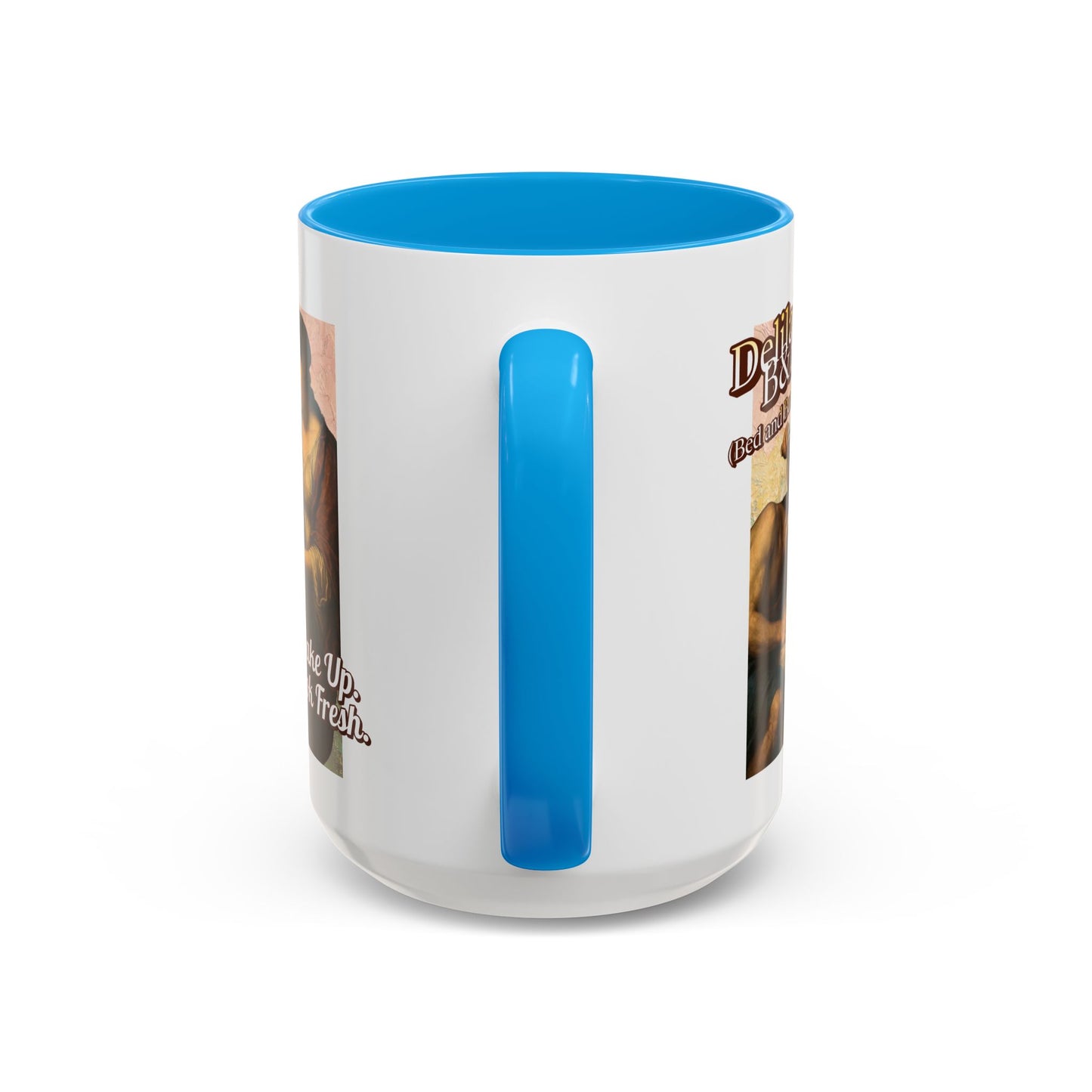 Funny Vintage Sampson Delilah's B&B Coffee Mug