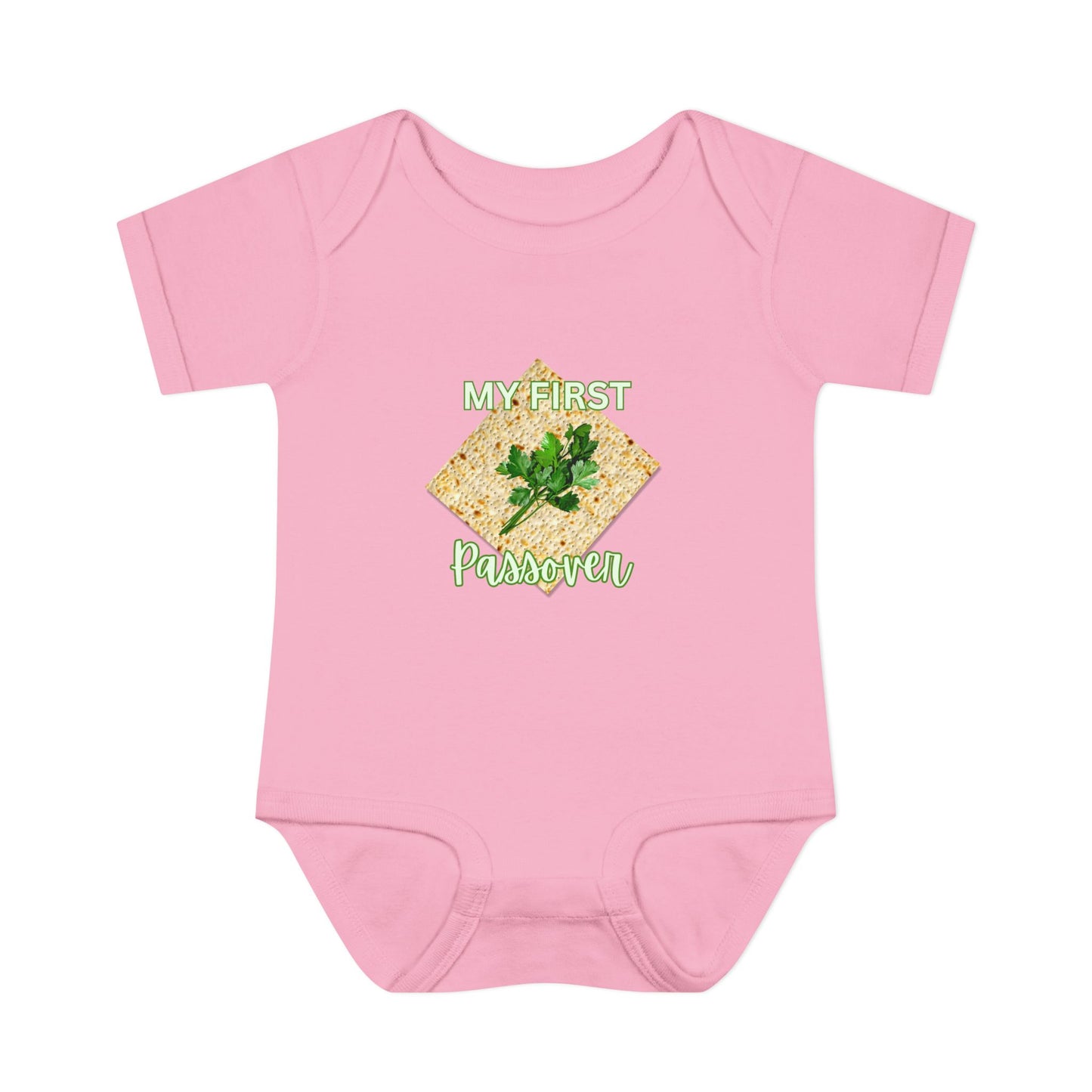 Baby Bodysuit - "My First Passover" Infant Onesie (Cute Unleavened Bread Lover Gift)
