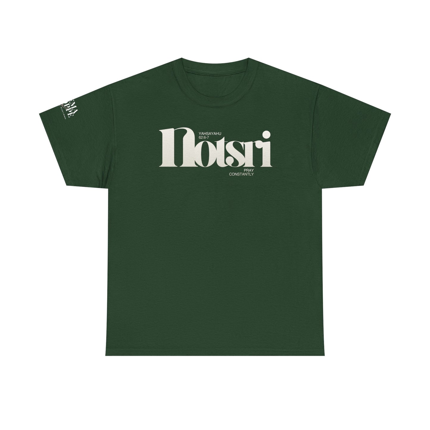 Notsri Minimalist Logo Tee Watchman Shirt