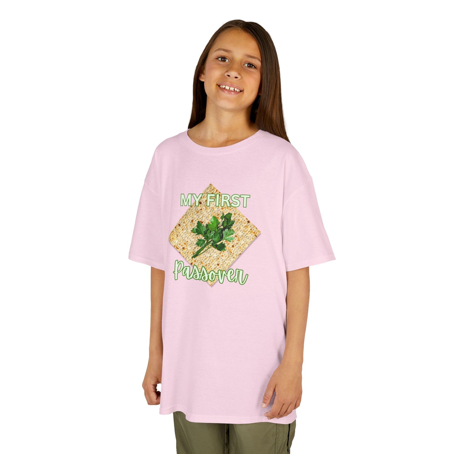 Kids T‑Shirt “My First Plant Parent” Green Succulent Garden Tee