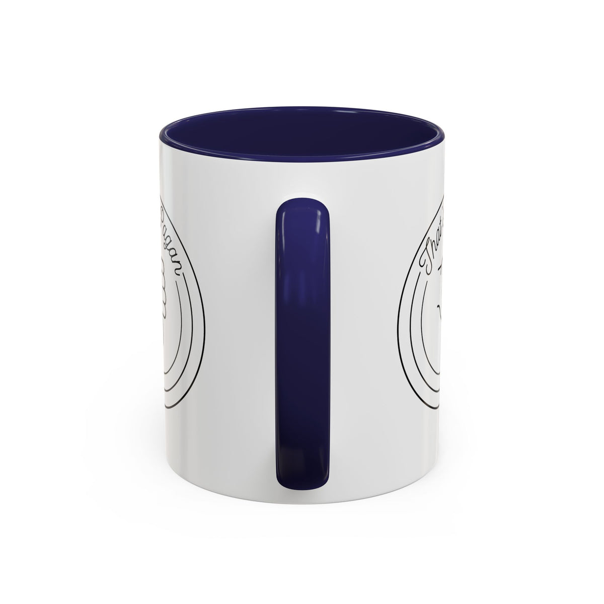 That's Pagan Thumbs Down Accent Coffee Mug
