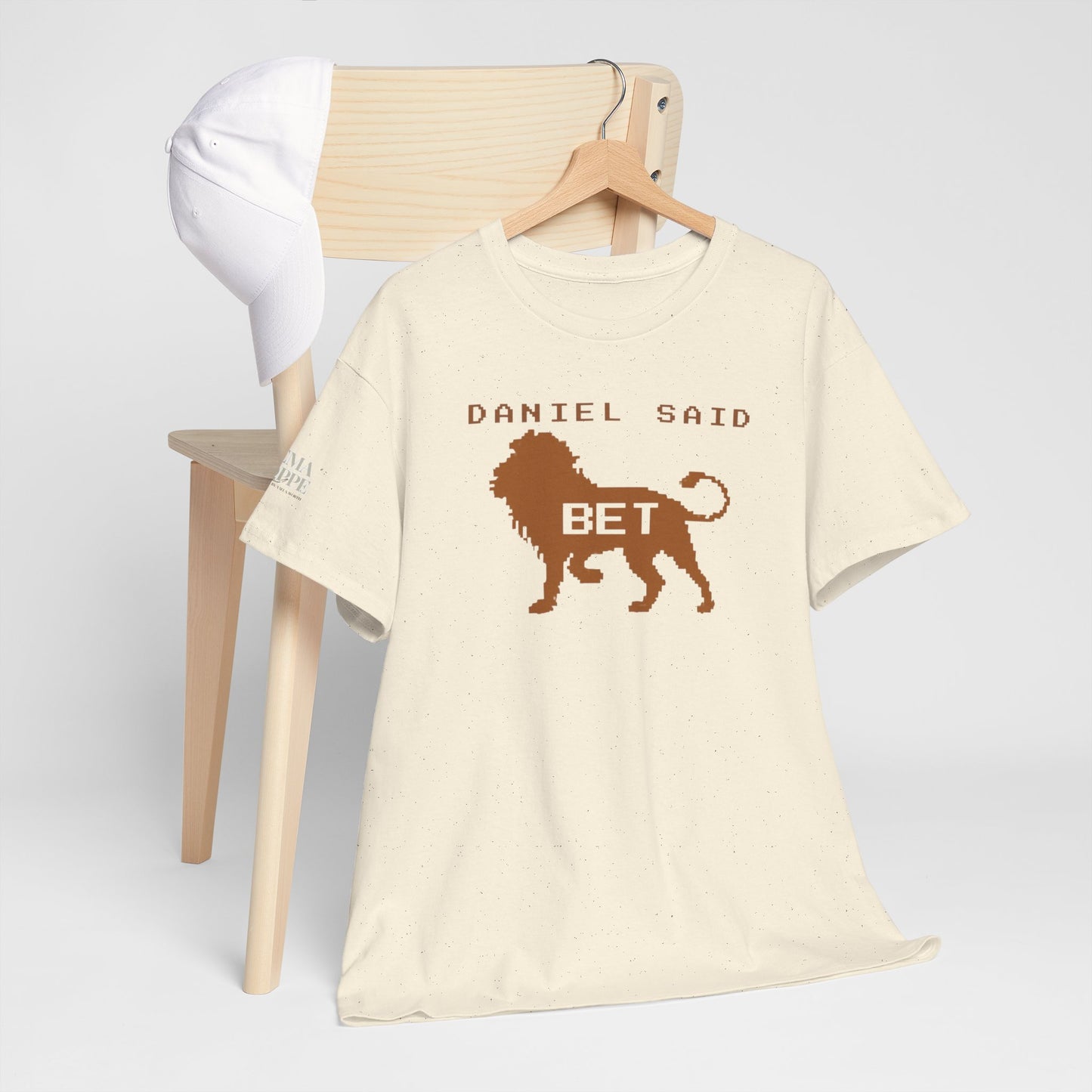 'Daniel Said Bet' Graphic Lion Tee Hebrew Hahas