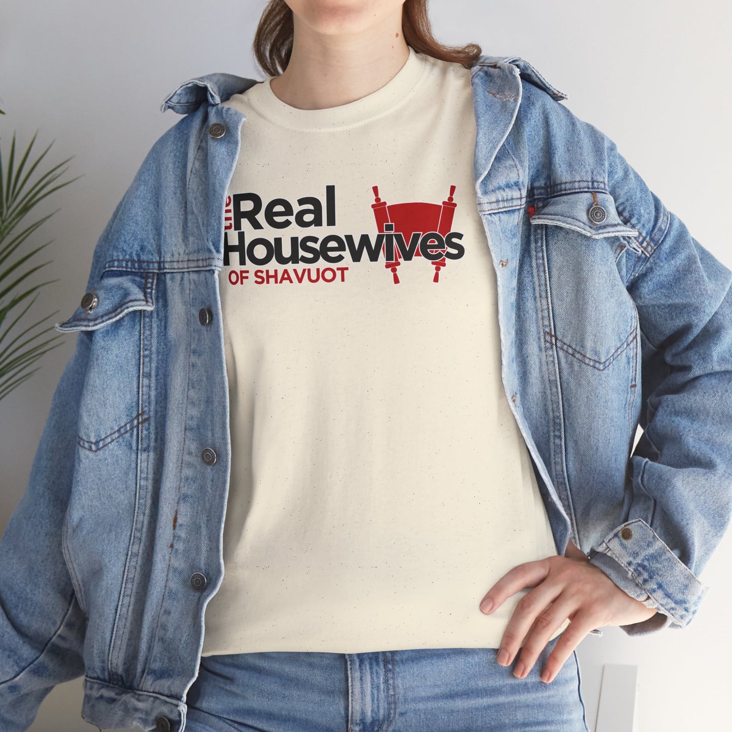 The Real Housewives of Shavuot Torah Scrolls T-Shirt Feast of Weeks Pentecost Cotton Tee