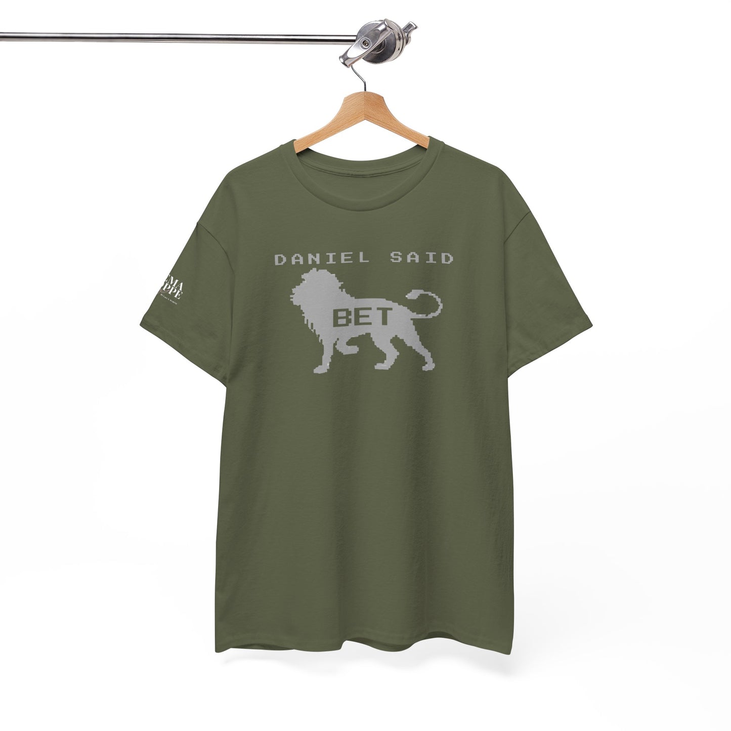 'Daniel Said Bet' Graphic Lion Tee Hebrew Hahas