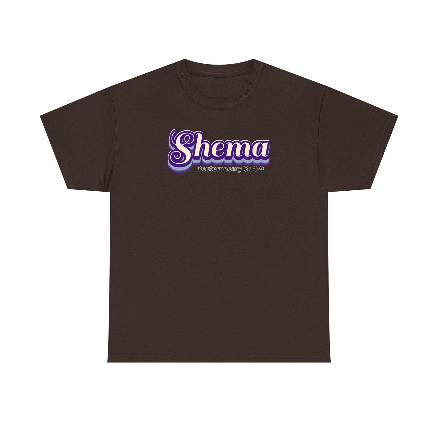 Faded Retro Shema Unisex Heavy Cotton Tee