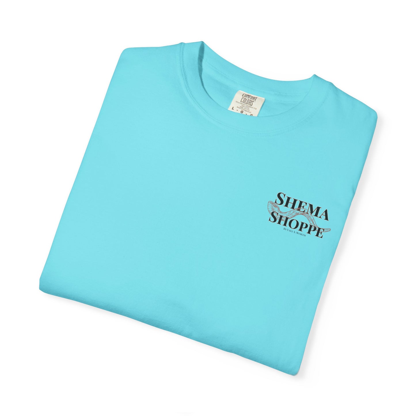 Open your Mouth Garment-Dyed T-Shirt — Rescue the Oppressed Back Print