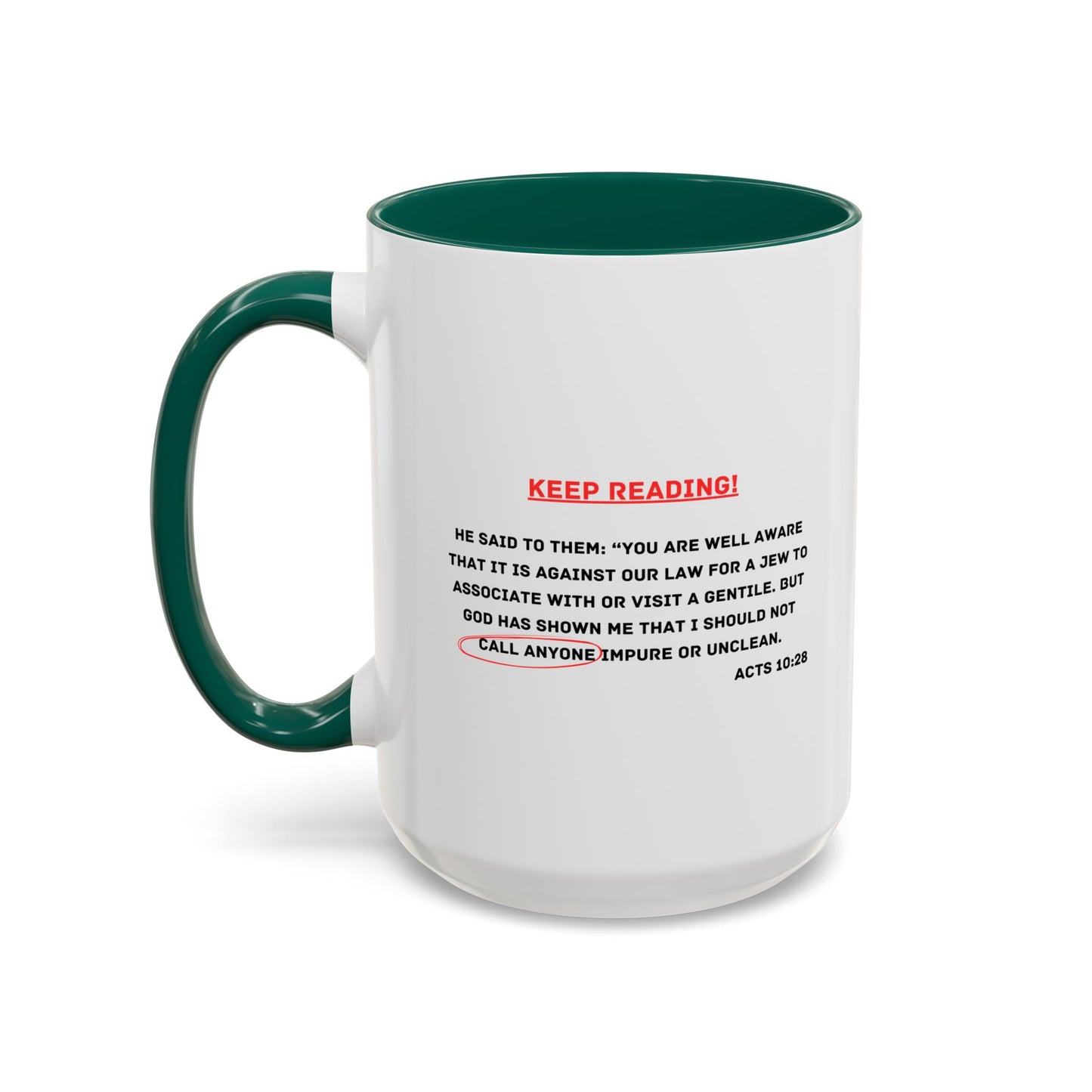 Straight Outta Context Mug, 11oz or 15oz Color Pop
