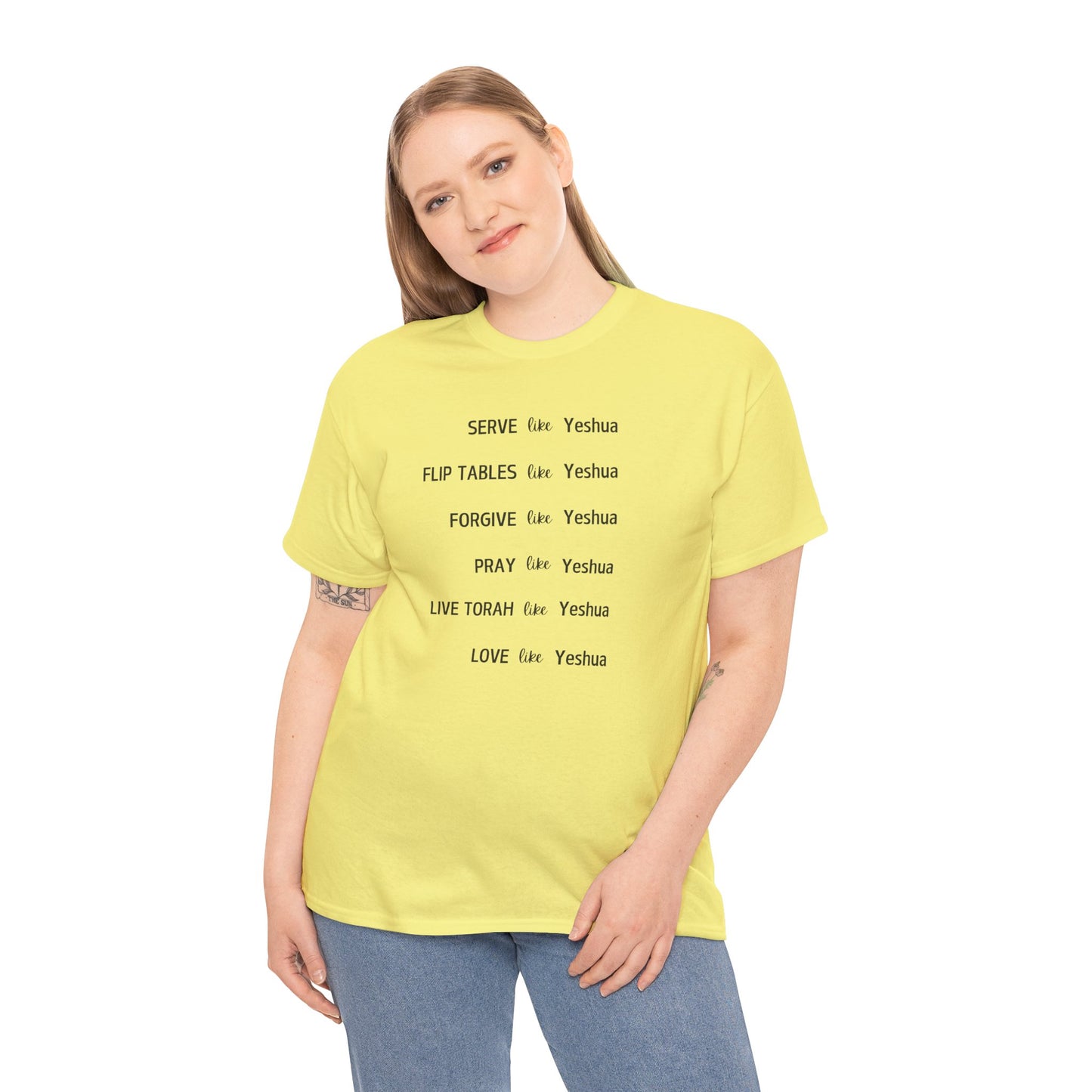 Inspired by Yeshua - Unisex Heavy Cotton Tee