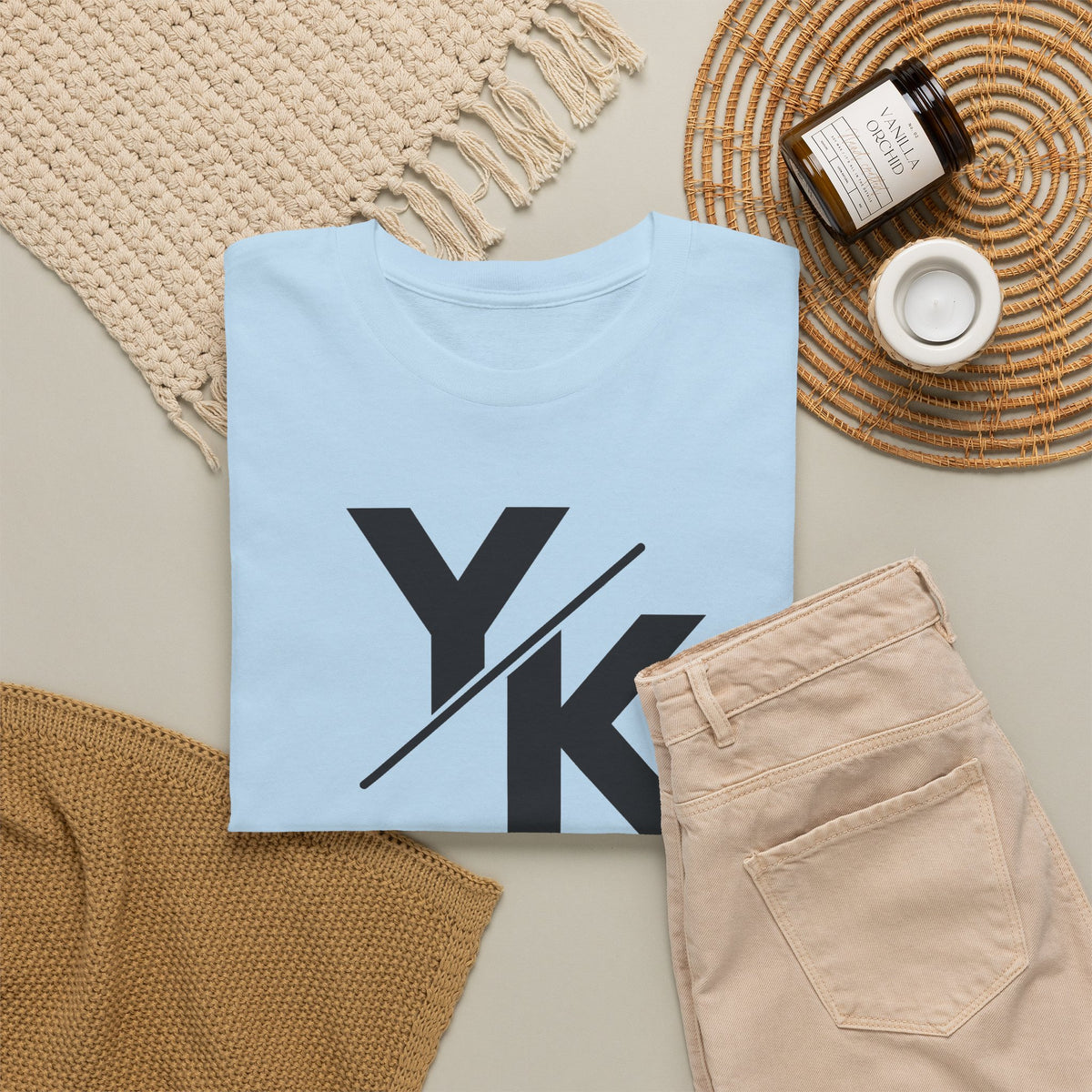 Yom Kippur Tee - "YK" Logo with "Fast. Pray. Repent." Set-Apart Biblical Day of Atonement T-Shirt