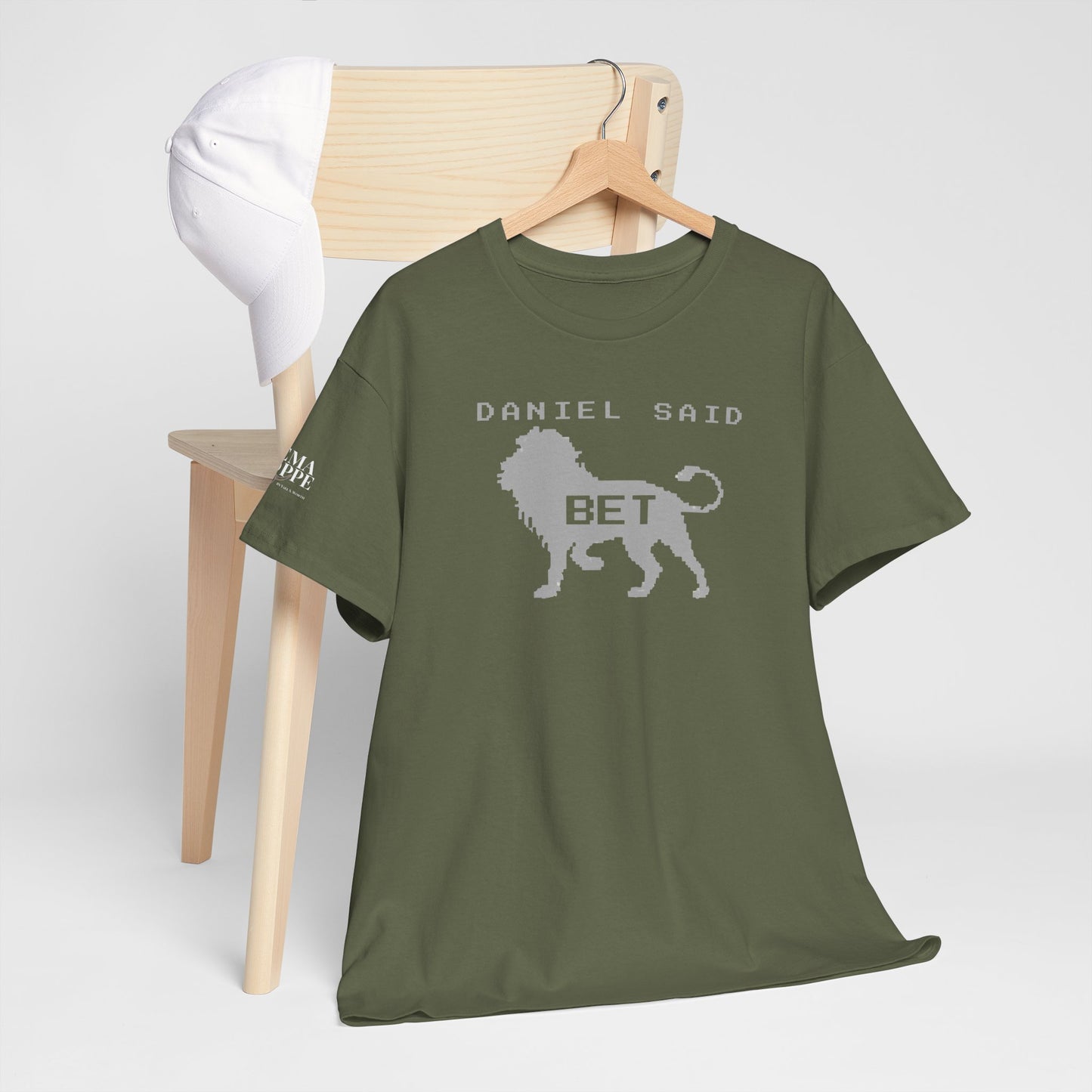 'Daniel Said Bet' Graphic Lion Tee Hebrew Hahas