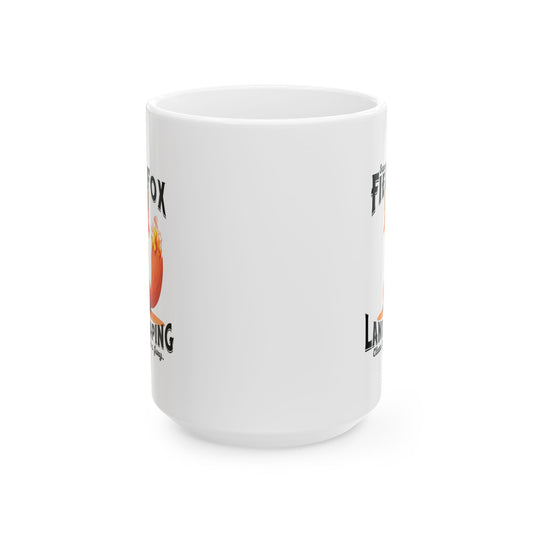 Mug - Fiery Fox Landscaping Samson Bible Funny Ceramic Mug (11oz, 15oz)