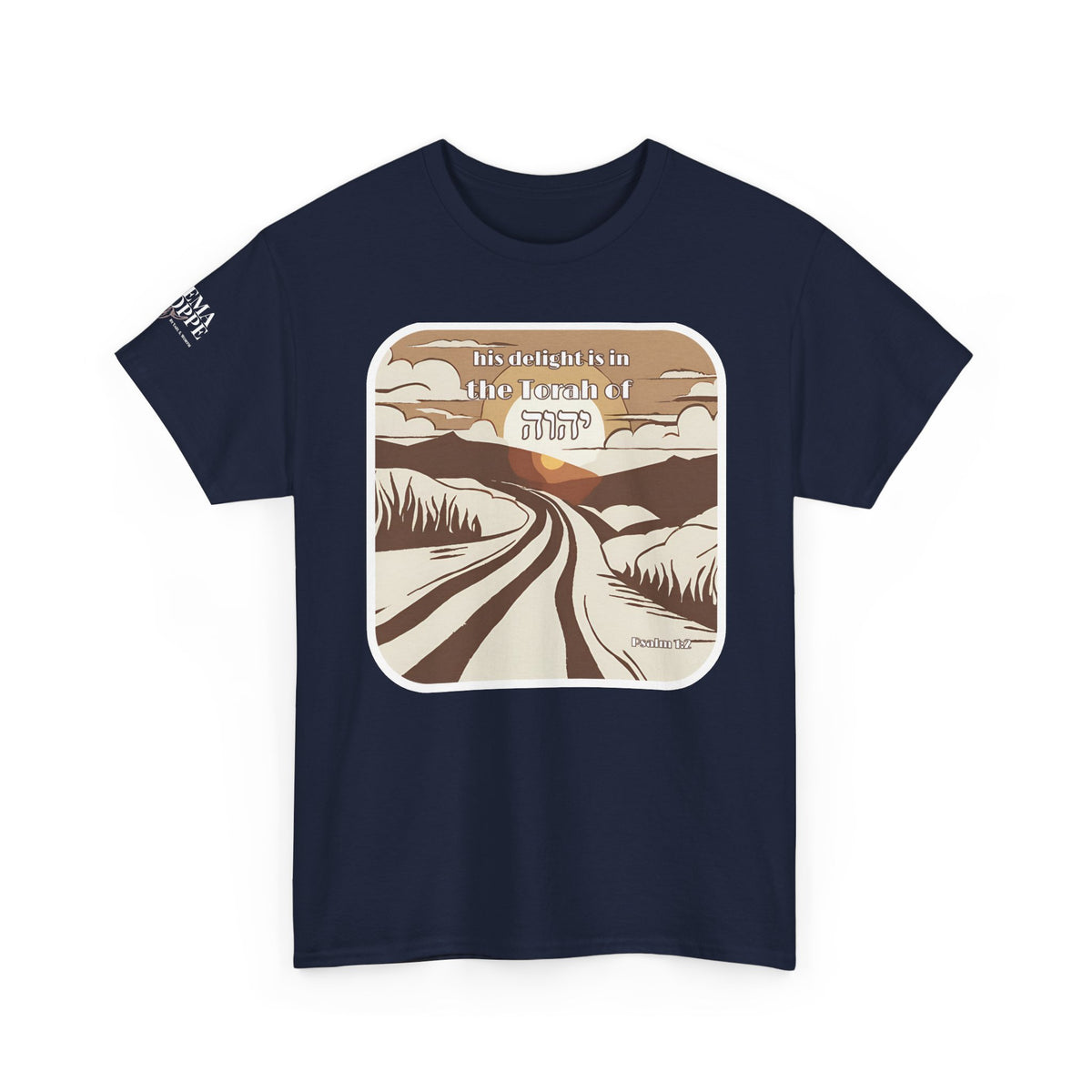 His Delight Vintage Narrow Path Shirt Psalm 1:2