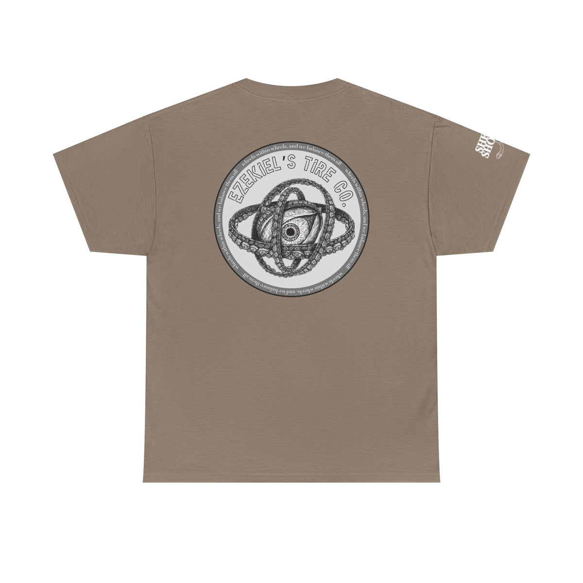 Ezekiel's Tire Company Shirt - Funny Biblical Unisex Cotton Tee