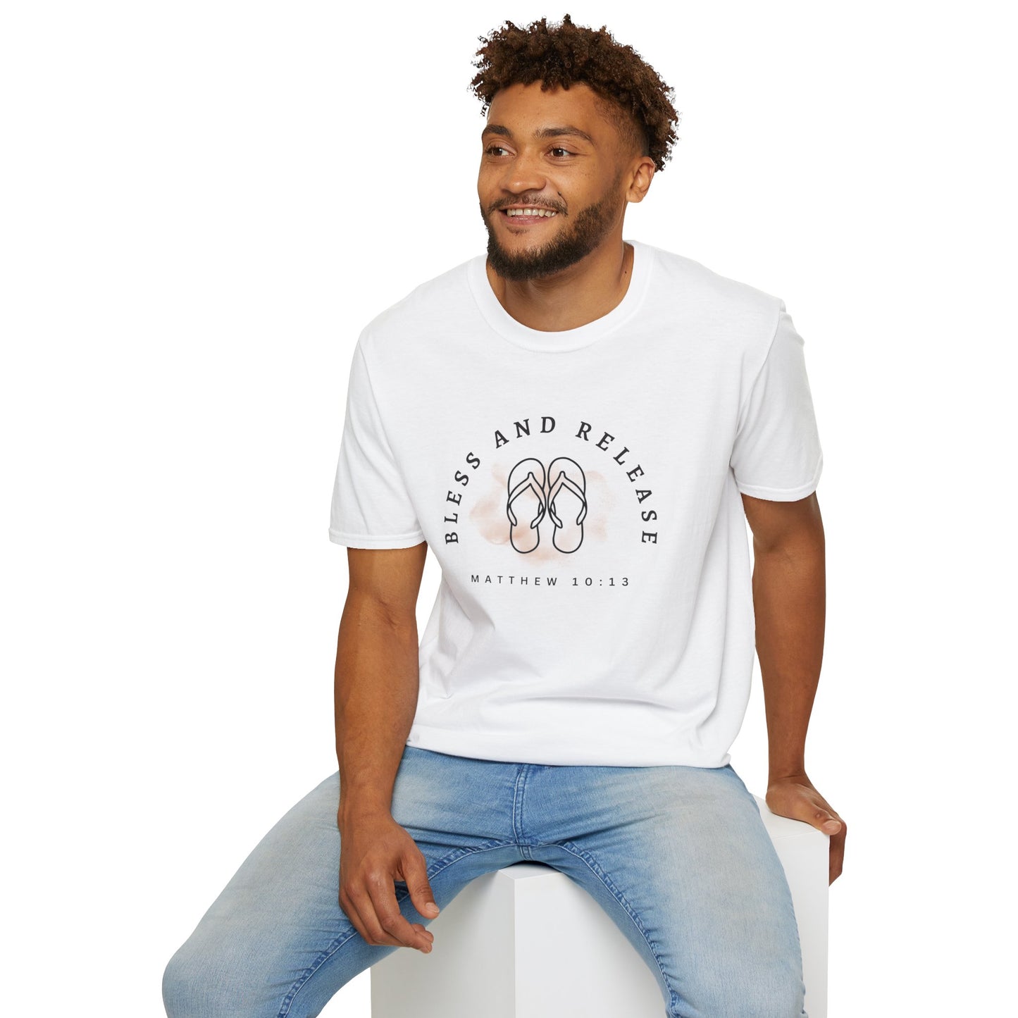 Bless and Release Matthew 10:13 Cotton Shirt