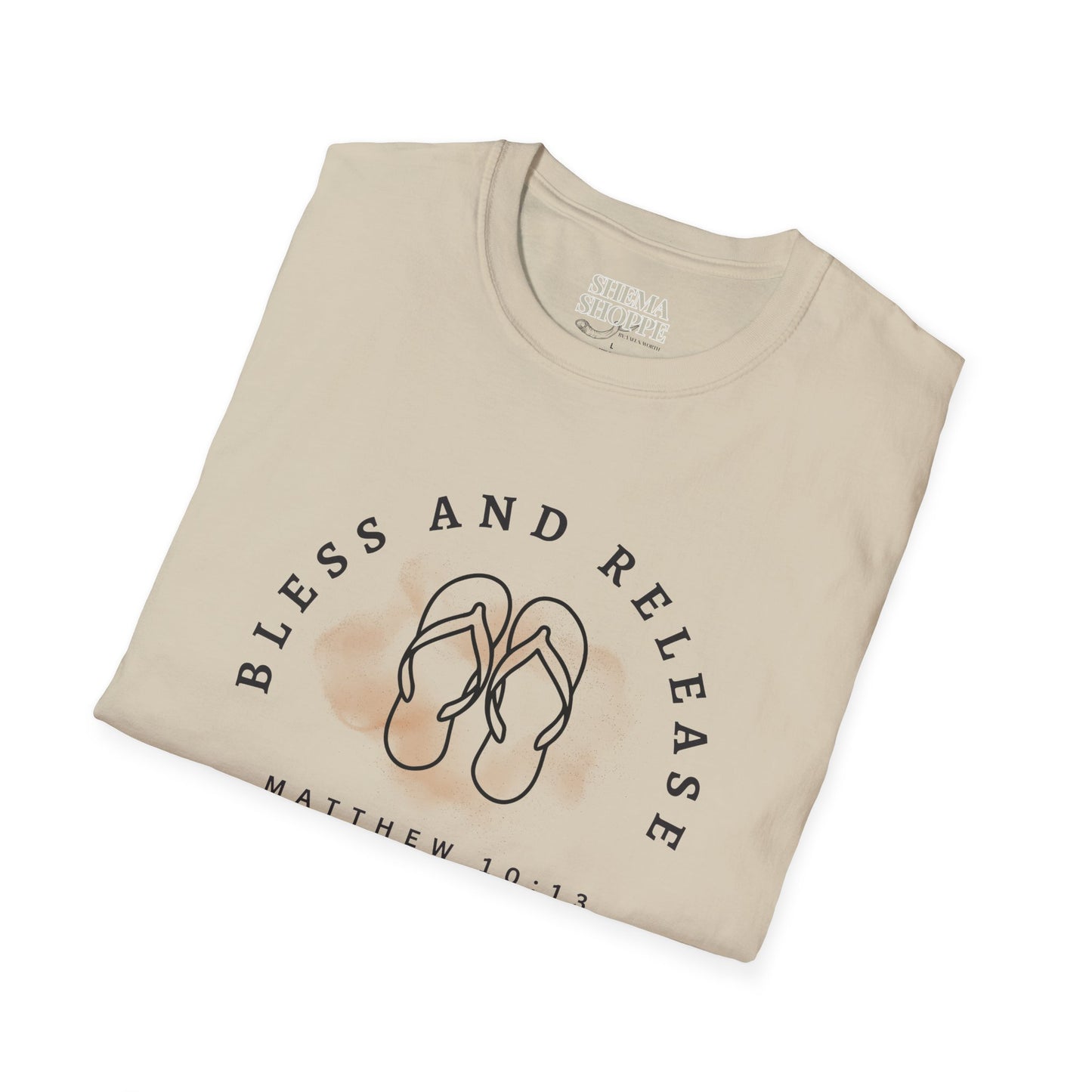Bless and Release Matthew 10:13 Cotton Shirt
