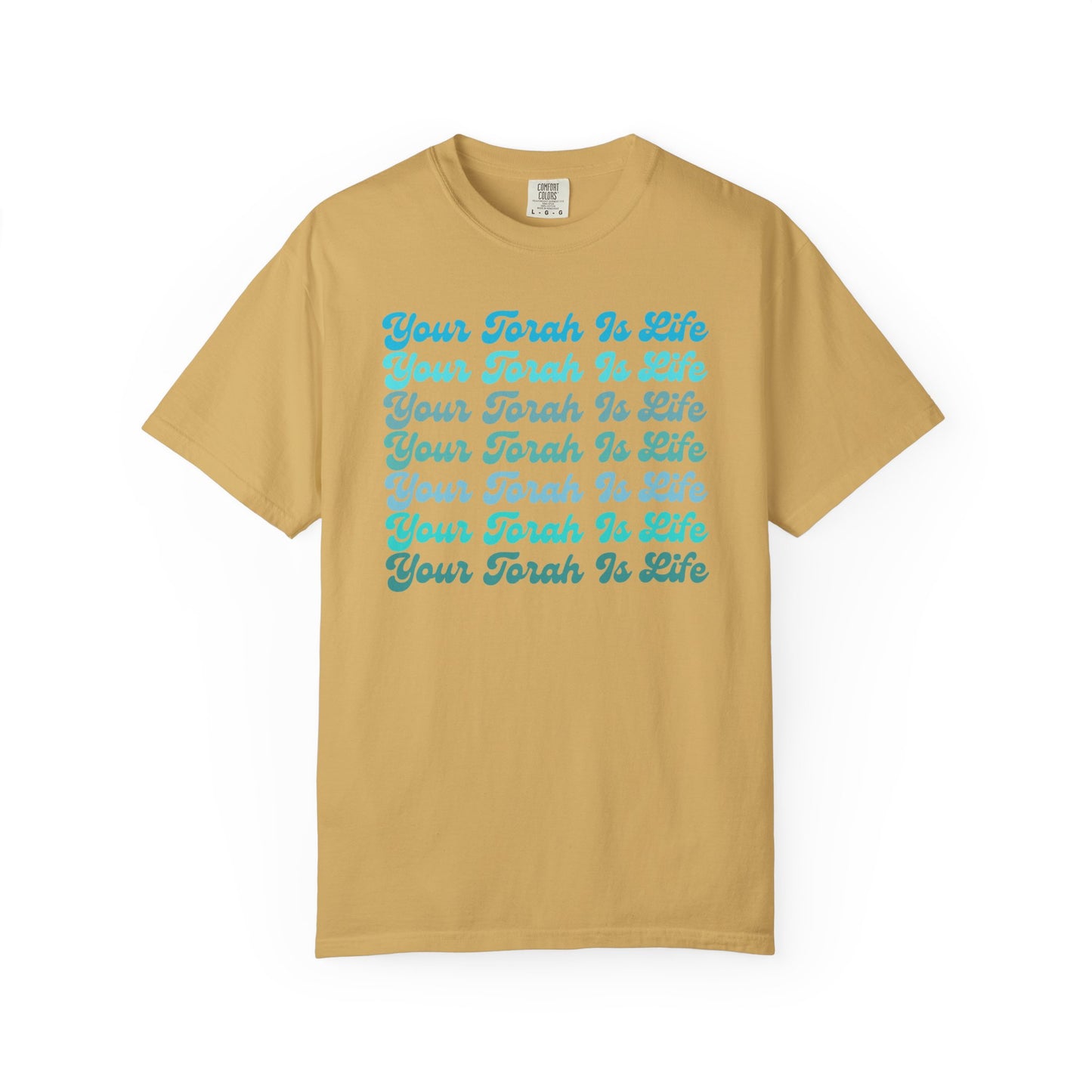 Your Torah Is Life Retro Unisex Torah Inspirational T-Shirt - Spiritual Gift, Faith-Based Apparel, Casual Wear, Inspirational Quote Shirt, Feast and Fellowship Tee