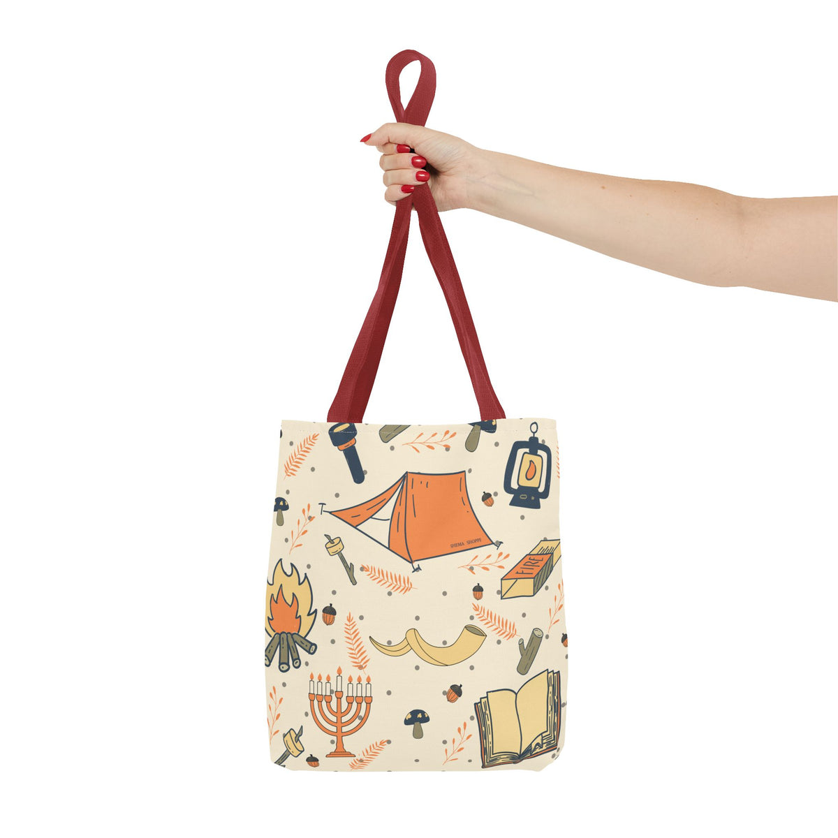 Sukkot Tents Tote Bag (AOP)