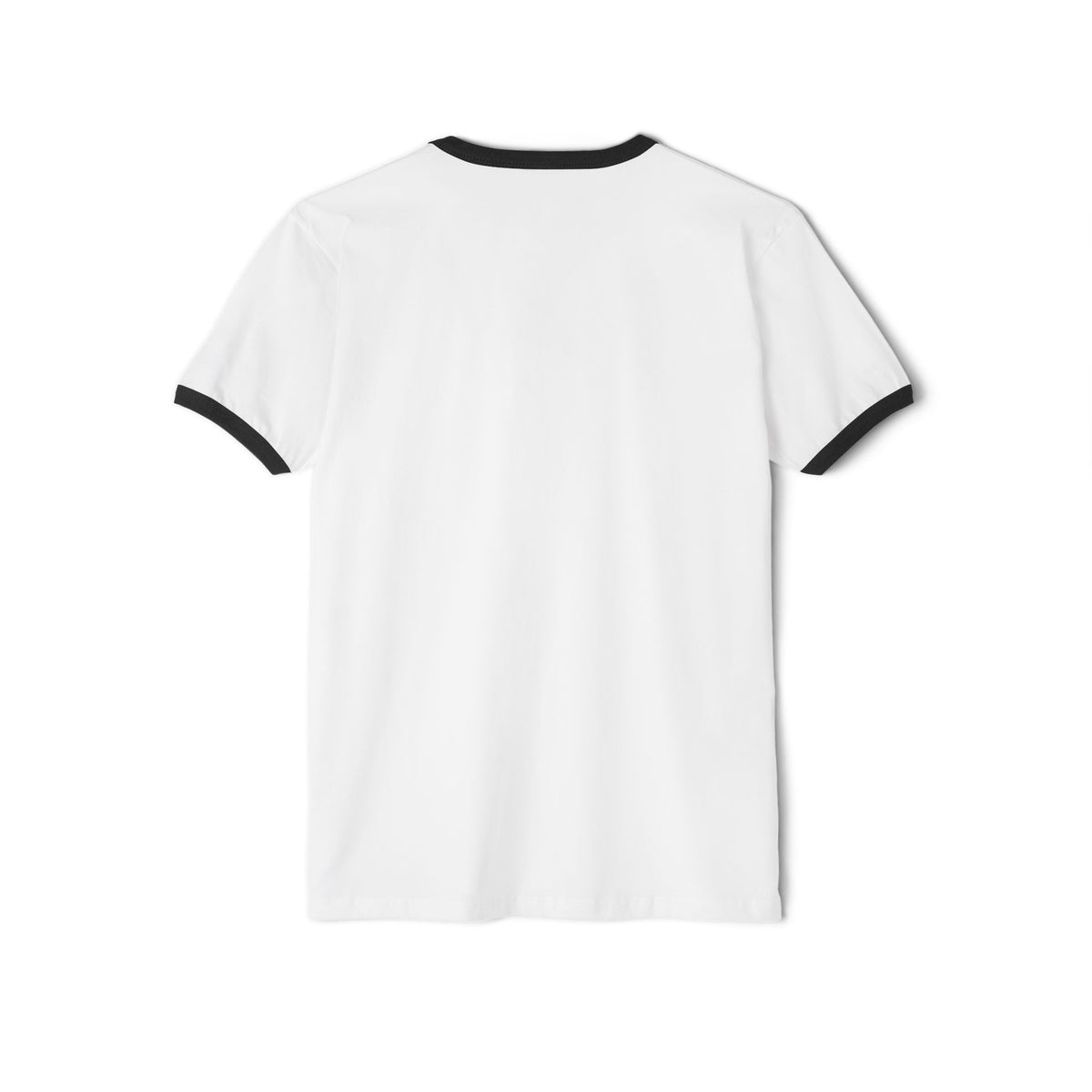 Rejoice Script Ringer Tee — Inspirational Torah Inspired Biblical Feast Graphic T-Shirt