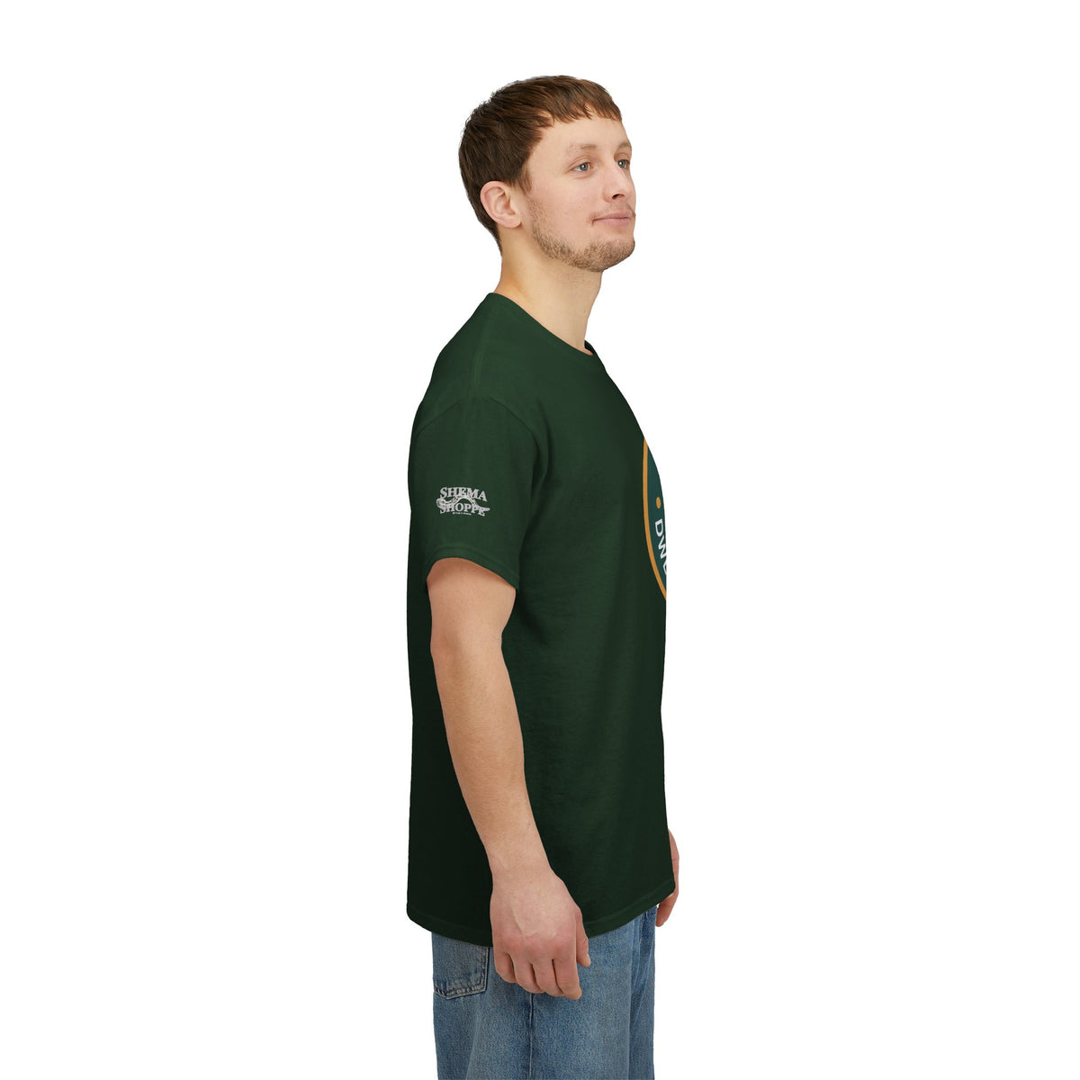 Sukkot Camping Tee — “Dwell With Yeshua” Biblical Feast T‑Shirt