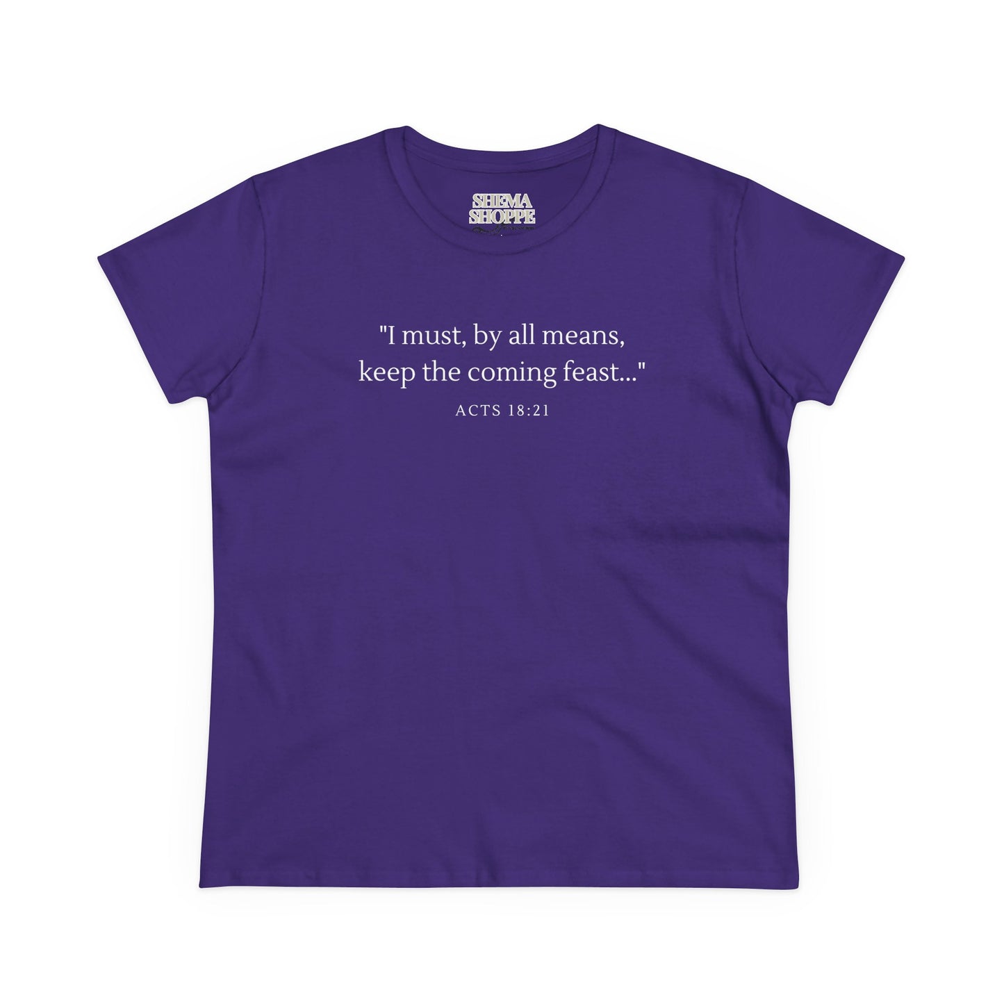 Keep the Feast Women's Midweight Cotton Tee