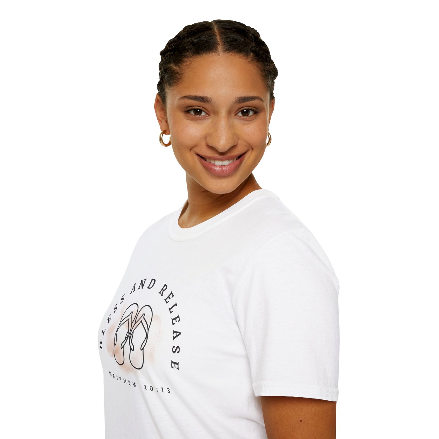 Bless and Release Matthew 10:13 Cotton Shirt