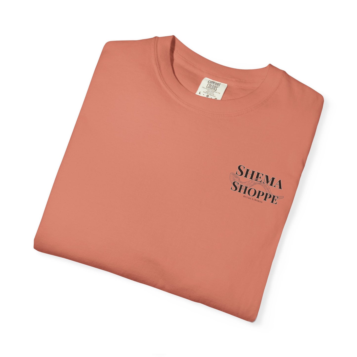 Open your Mouth Garment-Dyed T-Shirt — Rescue the Oppressed Back Print