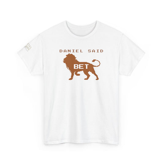'Daniel Said Bet' Graphic Lion Tee Hebrew Hahas