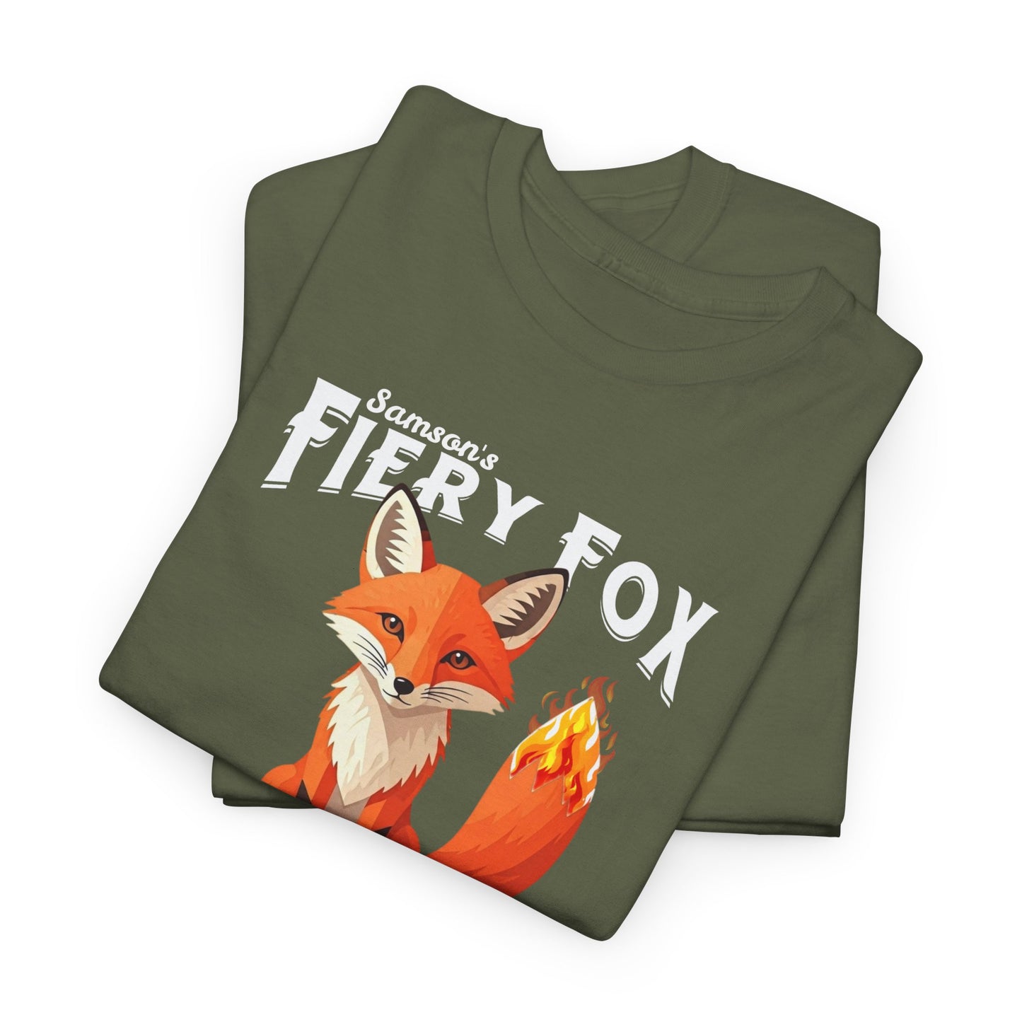 Fiery Fox Landscaping Unisex Heavy Cotton Tee - dark shades