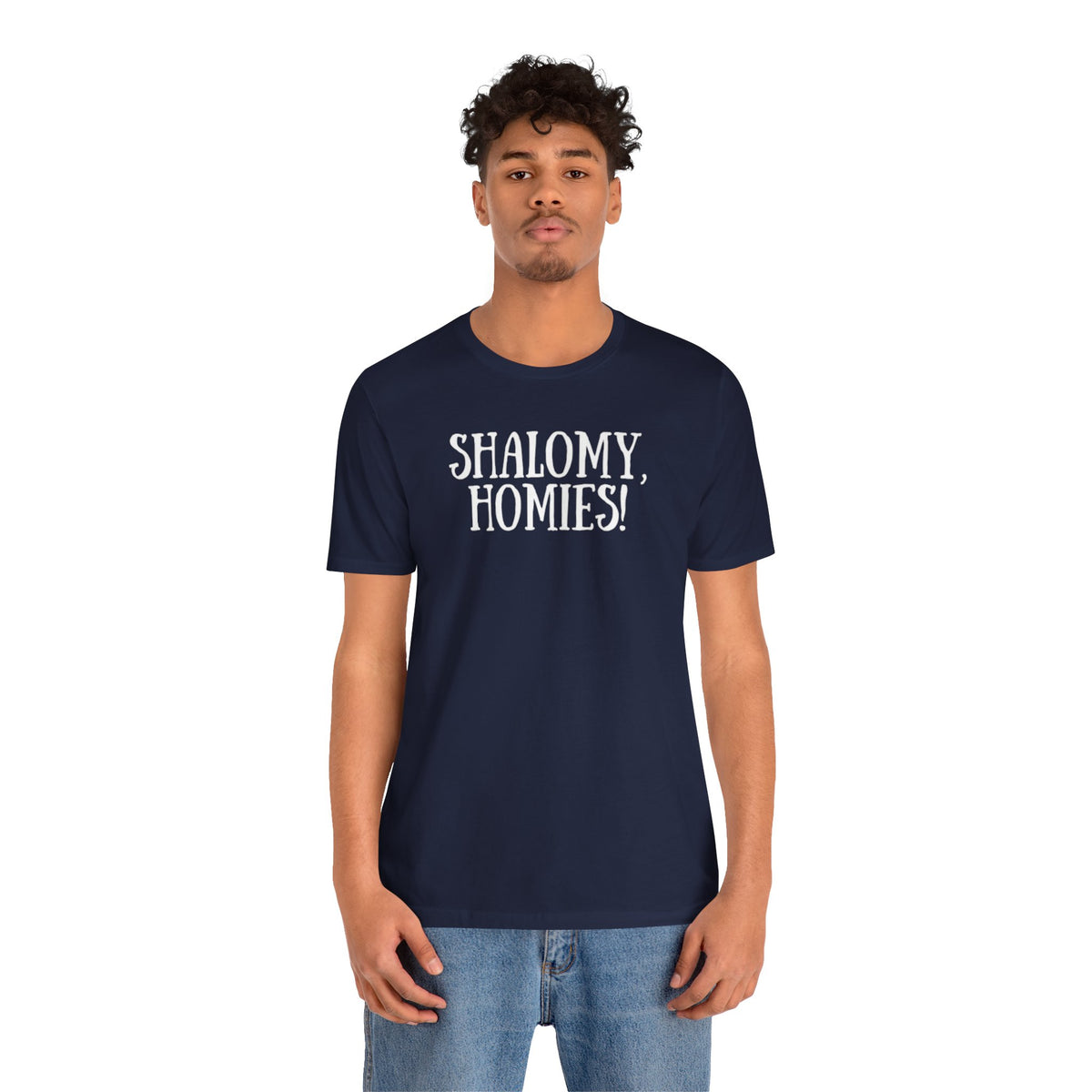 Shalomy Homies Tee - Funny Torah Obervant Greeting T-Shirt (Canada)