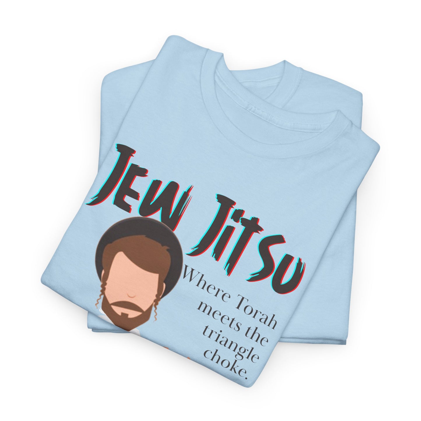 Jew Jitsu Funny Unisex Tee - Cotton Martial Arts Torah Shirt