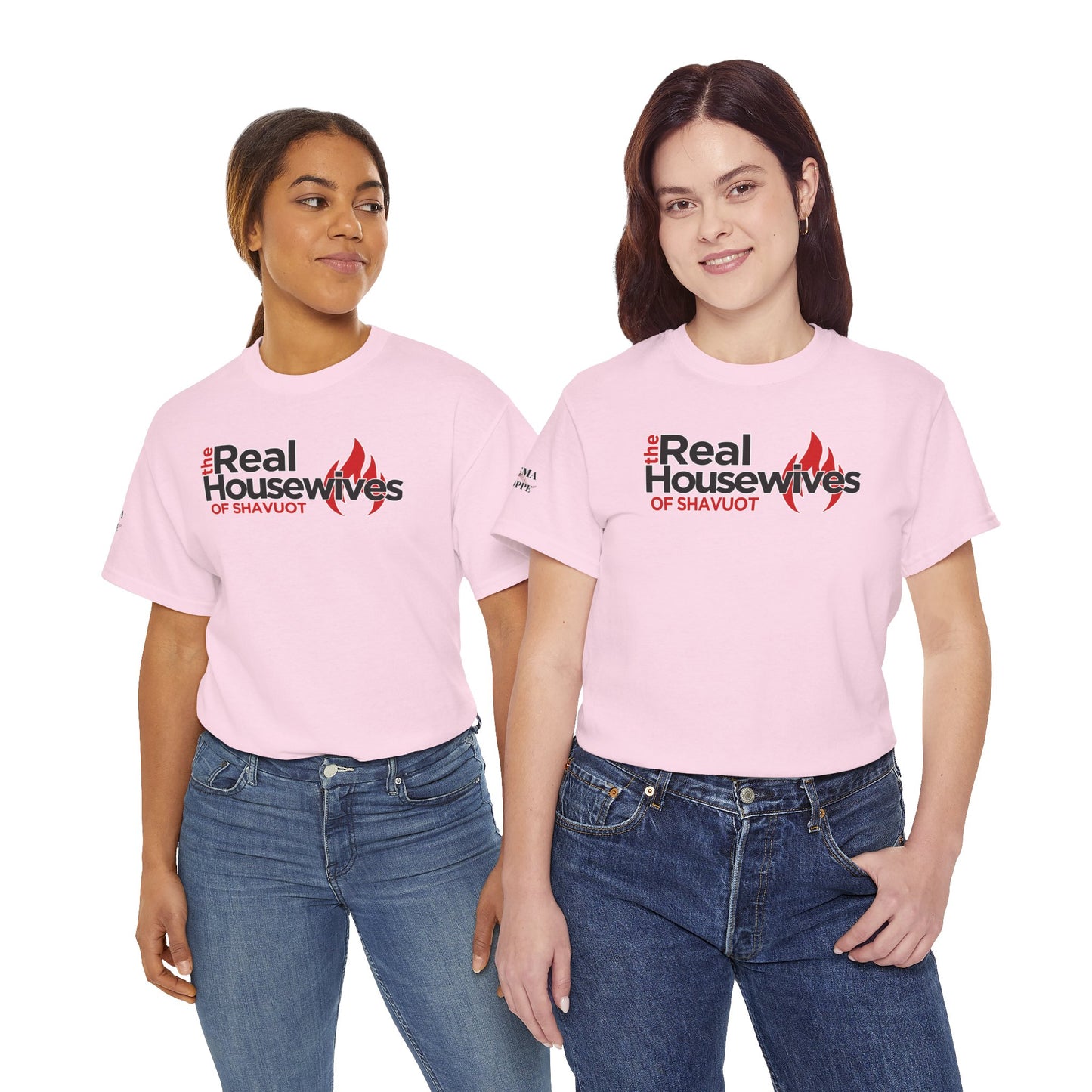 The Real Housewives of Shavuot Flames T‑Shirt Feast of Weeks Biblical Feast