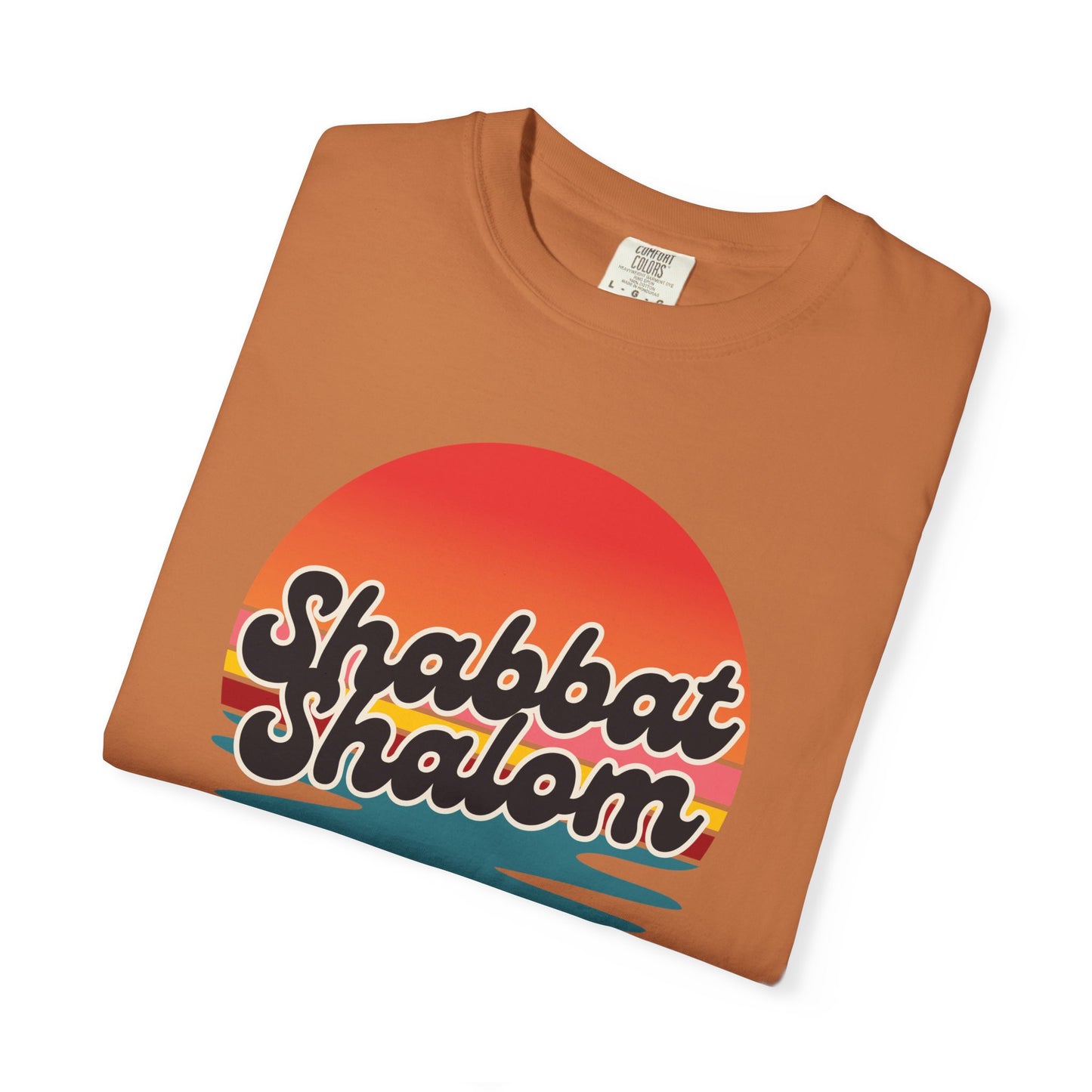 Sunset Shabbat Shalom T-shirt